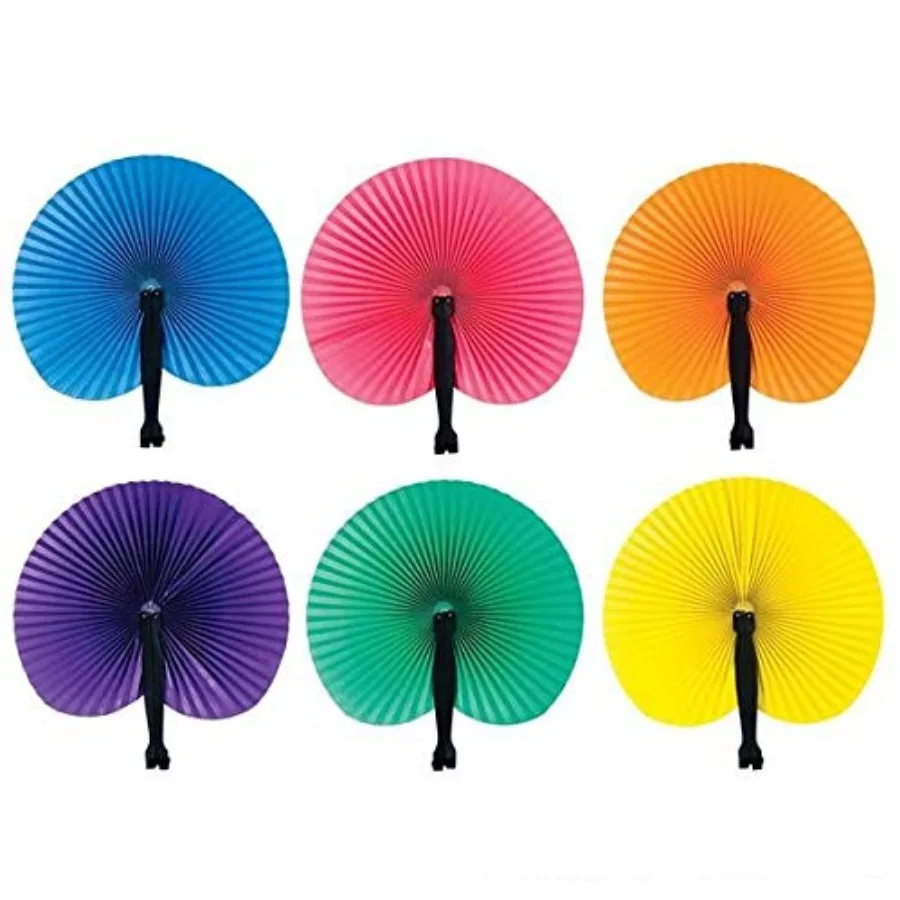 10 Inch Solid Color Fans Assorted Colors 12 Fans Per Order
10 Inch Solid Color Fans Assorted Colors 12 Fans Per Order