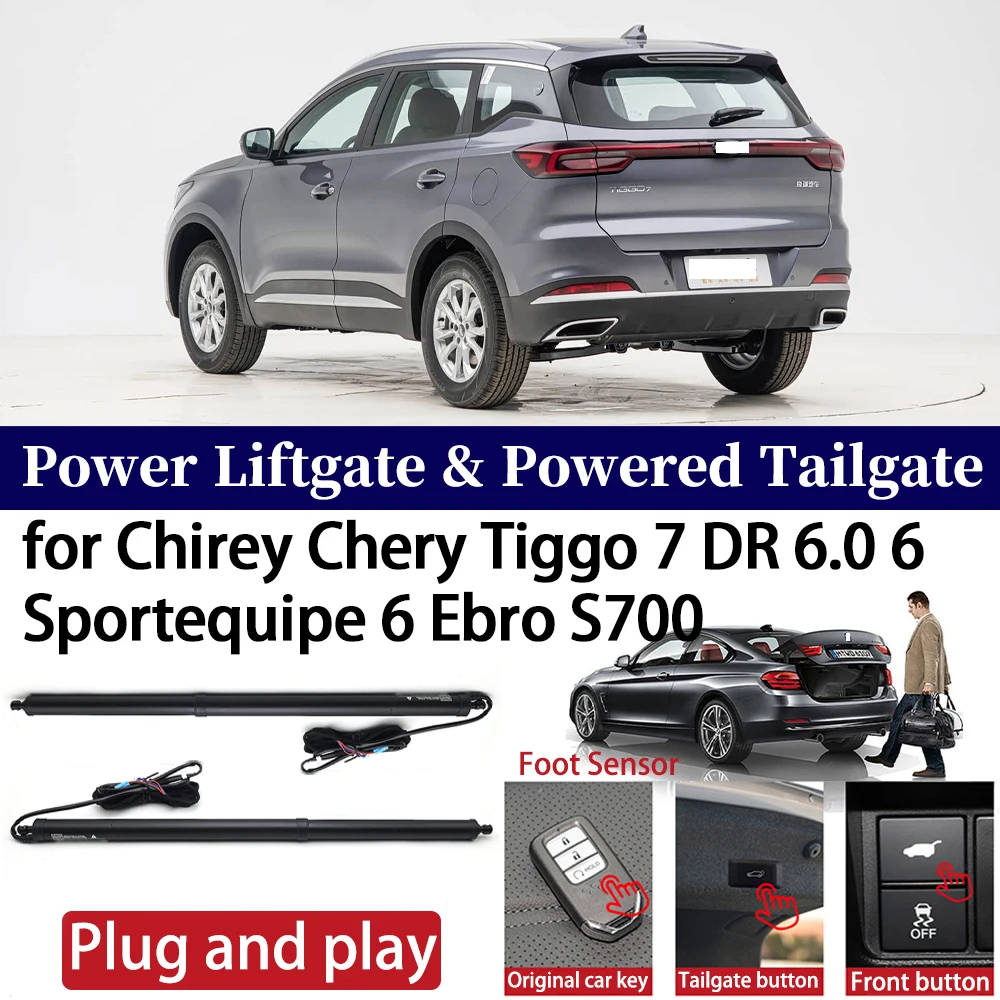 for Chirey Chery Tiggo 7 DR 6.0 6 Sportequipe 6 Ebro S700 Car Electric Tailgate Automatic Boot Lift Power Liftgate System
for Chirey Chery Tiggo 7 DR 6.0 6 Sportequipe 6 Ebro S700 Car Electric Tailgate Automatic Boot Lift Power Liftgate System