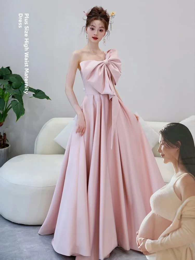 plus Size Wedding Dr Ele Pink Satin Material Engagement Par Materni Bride Slimming Drinking Ceremony Robe Cusiz...
plus Size Wedding Dr Ele Pink Satin Material Engagement Par Materni Bride Slimming Drinking Ceremony Robe Cusiz...