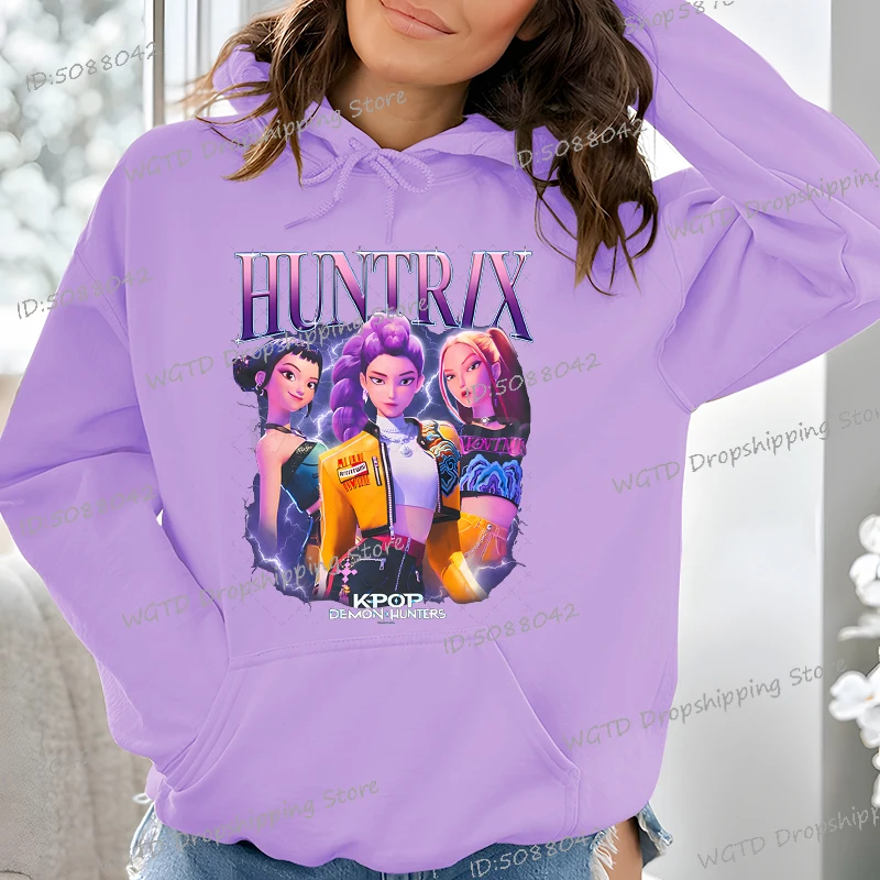 Hip Hop Kpop Demon Hunters Print Women Men Hoodies Fashion Holiday Travel Trend Sweatshirt Long Sleeve Boys Girls Y2K Pullover 
Hip Hop Kpop Demon Hunters Print Women Men Hoodies Fashion Holiday Travel Trend Sweatshirt Long Sleeve Boys Girls Y2K Pullover