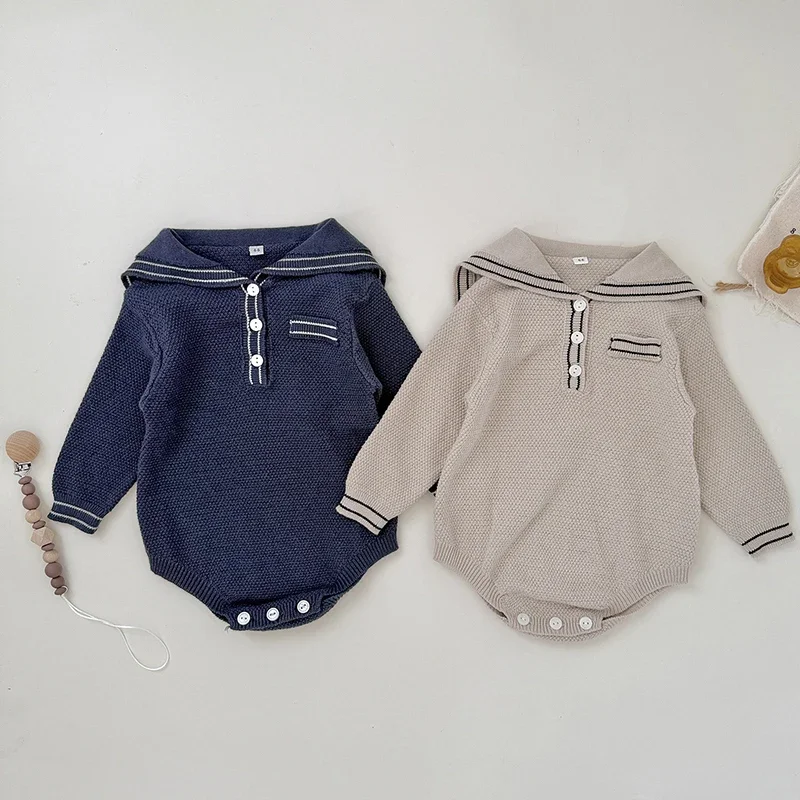 Autumn Long Sleeve Knit Clothes Spring Baby Bodysuits Knitting Clothes Newborn Girls Outfits One Piece Winter Infant Jumpsuits
Autumn Long Sleeve Knit Clothes Spring Baby Bodysuits Knitting Clothes Newborn Girls Outfits One Piece Winter Infant Jumpsuits