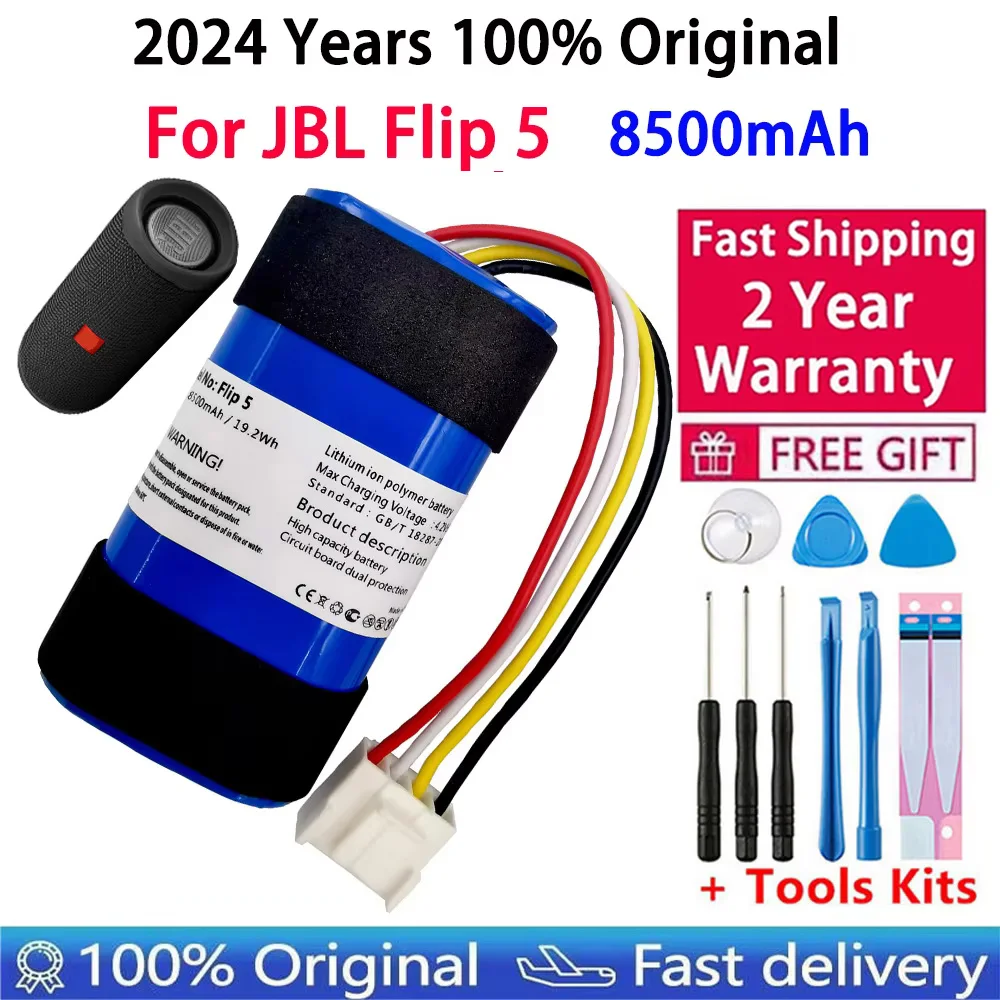 For JBL Flip 5 Wireless Bluetooth Speaker Batteries, 4.2V, 8500mAh, 100% Original Battery, Fast Shipping
For JBL Flip 5 Wireless Bluetooth Speaker Batteries, 4.2V, 8500mAh, 100% Original Battery, Fast Shipping