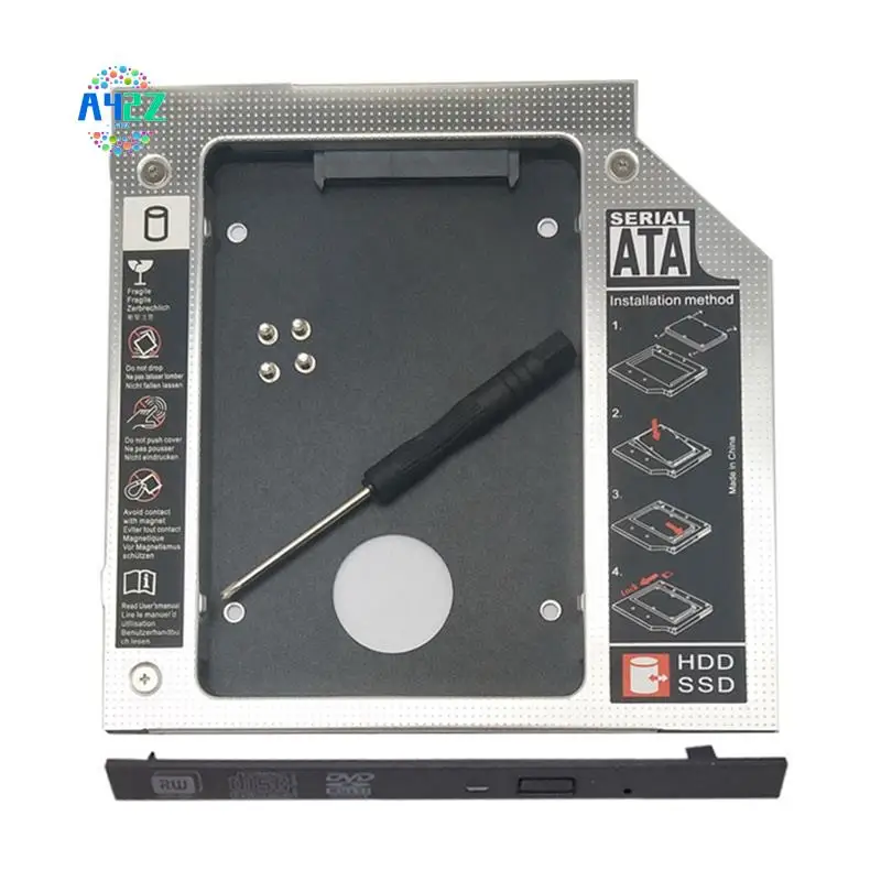 A42Z-SATA Второй жесткий диск SSD Жесткий диск, как показано на рисунке Полностью алюминиевый ультратонкий оптический отсек 
A42Z-SATA Второй жесткий диск SSD Жесткий диск, как показано на рисунке Полностью алюминиевый ультратонкий оптический отсек