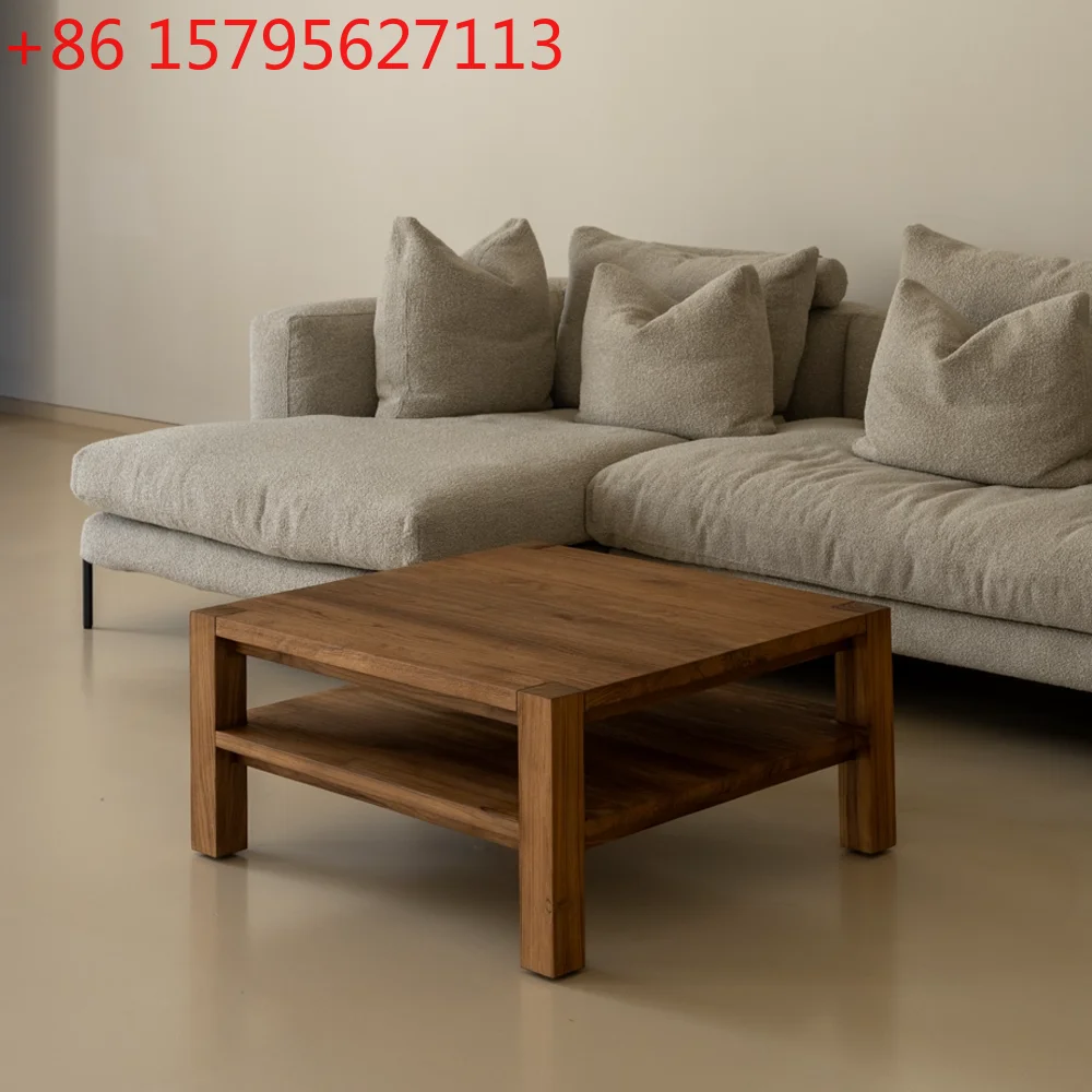 Домашний квадратный низкий журнальный столик из массива дерева в средневековом стиле, двухслойный чайный столик из тикового дерева в стиле ретро, японский татами B & B
Домашний квадратный низкий журнальный столик из массива дерева в средневековом стиле, двухслойный чайный столик из тикового дерева в стиле ретро, японский татами B & B