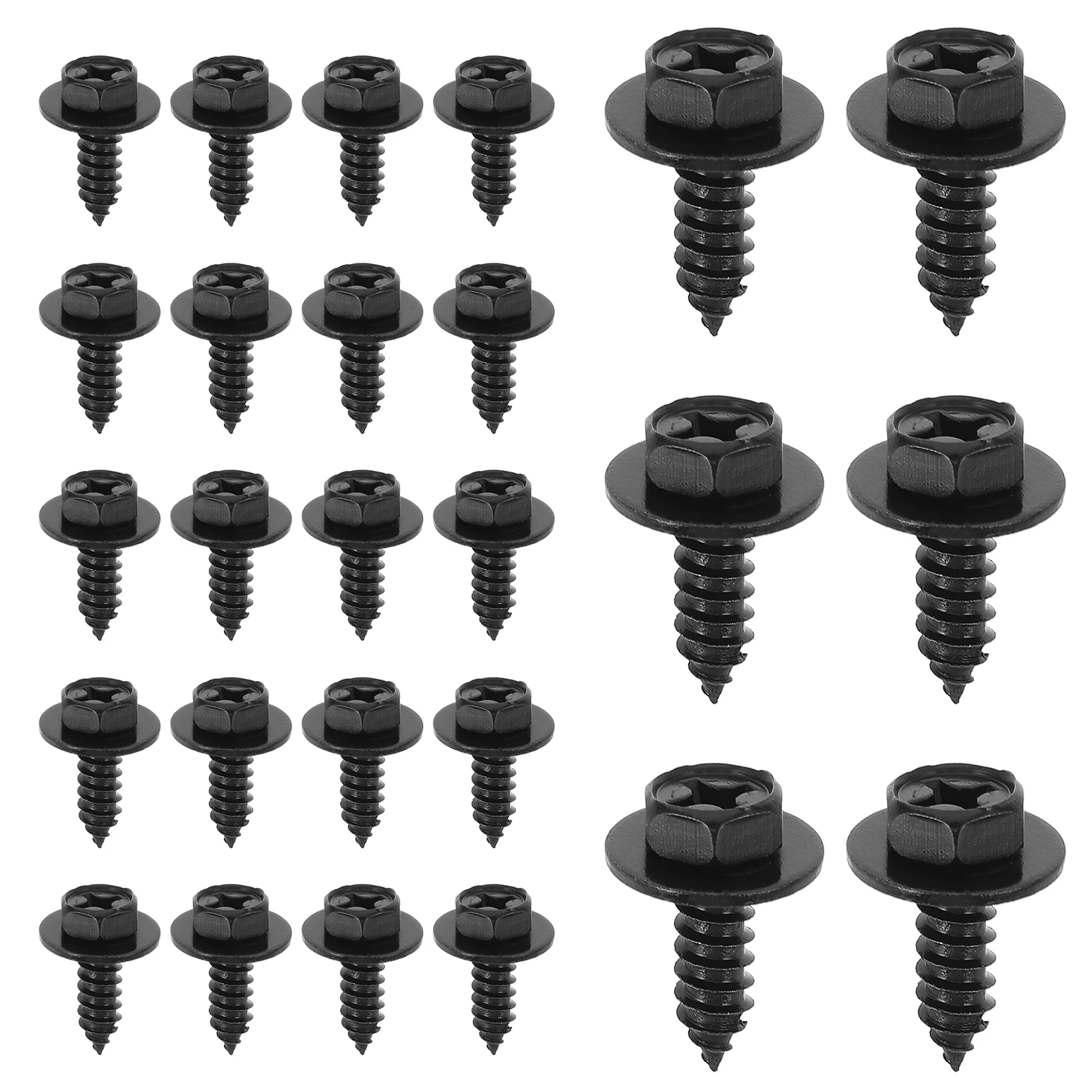 50 Pcs Screws Sturdy Metal License Car Mounting Caps Bolt Cover Plate Splash Shield Mudguard Secure Installation Easy
50 Pcs Screws Sturdy Metal License Car Mounting Caps Bolt Cover Plate Splash Shield Mudguard Secure Installation Easy