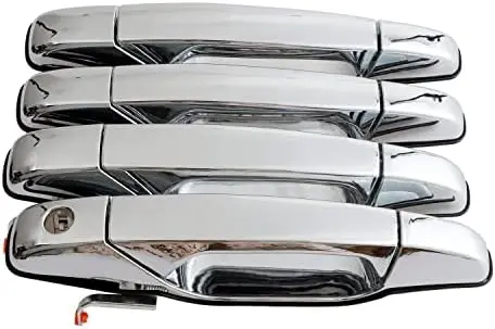 Хромированные дверные ручки (4 шт.) для Cadillac Escalade, Chevy, GMC Trucks 2007-2014 гг. - Оригинальные # 22738722
Хромированные дверные ручки (4 шт.) для Cadillac Escalade, Chevy, GMC Trucks 2007-2014 гг. - Оригинальные # 22738722