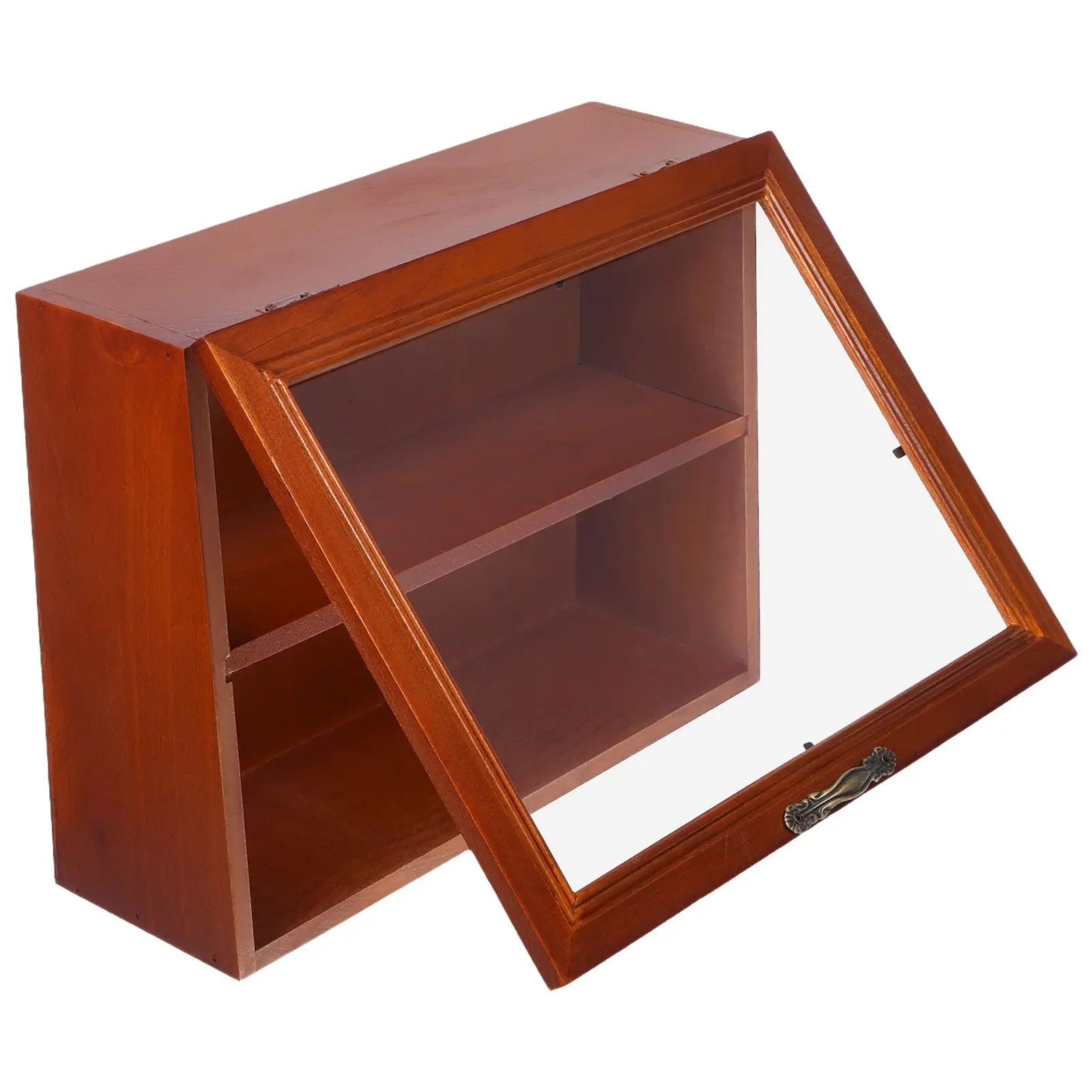 Solid Wood Flip Storage Cabinet Desktop Display Rack Vintage Figurine Stand Toy Holder Small Size Wooden ganizer
Solid Wood Flip Storage Cabinet Desktop Display Rack Vintage Figurine Stand Toy Holder Small Size Wooden ganizer