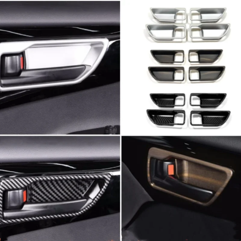 Car Inner Door Handle Bowls Cover Trim Frame Interior Decoration Accessories 4PCS For Toyota Highlander Kluger 2021-2024
Car Inner Door Handle Bowls Cover Trim Frame Interior Decoration Accessories 4PCS For Toyota Highlander Kluger 2021-2024