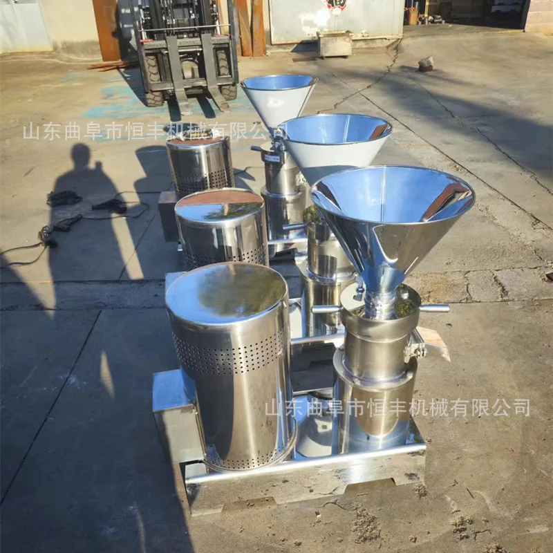 (Customized for Sea Shipping) Chicken and Beef Dog Food Colloid Mill, Peanut Sesame Chili Sauce Grinder, Jam and Juice Grinder
(Customized for Sea Shipping) Chicken and Beef Dog Food Colloid Mill, Peanut Sesame Chili Sauce Grinder, Jam and Juice Grinder