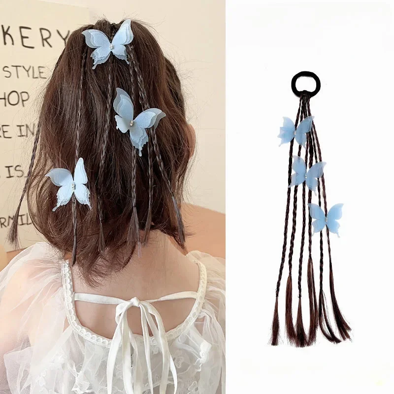 1pcs Children Sweet Cool Bow 45cm Synthetic Wig Braid Hair Rope Girls Elastic Band High Ponytail Twist Braid Hair Accessories
1pcs Children Sweet Cool Bow 45cm Synthetic Wig Braid Hair Rope Girls Elastic Band High Ponytail Twist Braid Hair Accessories