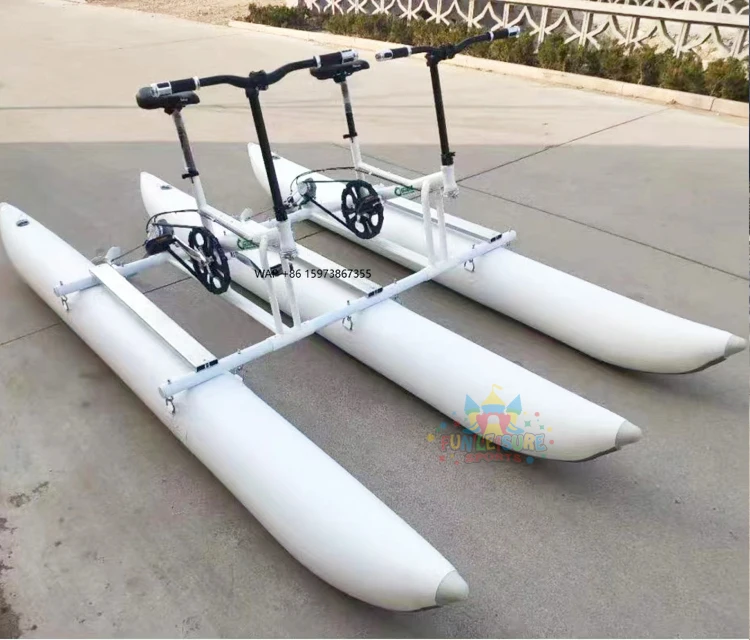 Outdoor Portable Blow up Bicycle Bicicleta Acuatica Sport Equipment Inflatable Water Bike for Party
Outdoor Portable Blow up Bicycle Bicicleta Acuatica Sport Equipment Inflatable Water Bike for Party