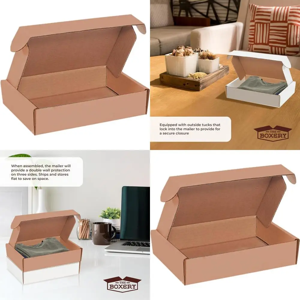 100-Pack, 15x6x2.125 Kraft Brown Corrugated Shipping Boxes, Strong Mailers for Small Business Packaging and Shipping
100-Pack, 15x6x2.125 Kraft Brown Corrugated Shipping Boxes, Strong Mailers for Small Business Packaging and Shipping