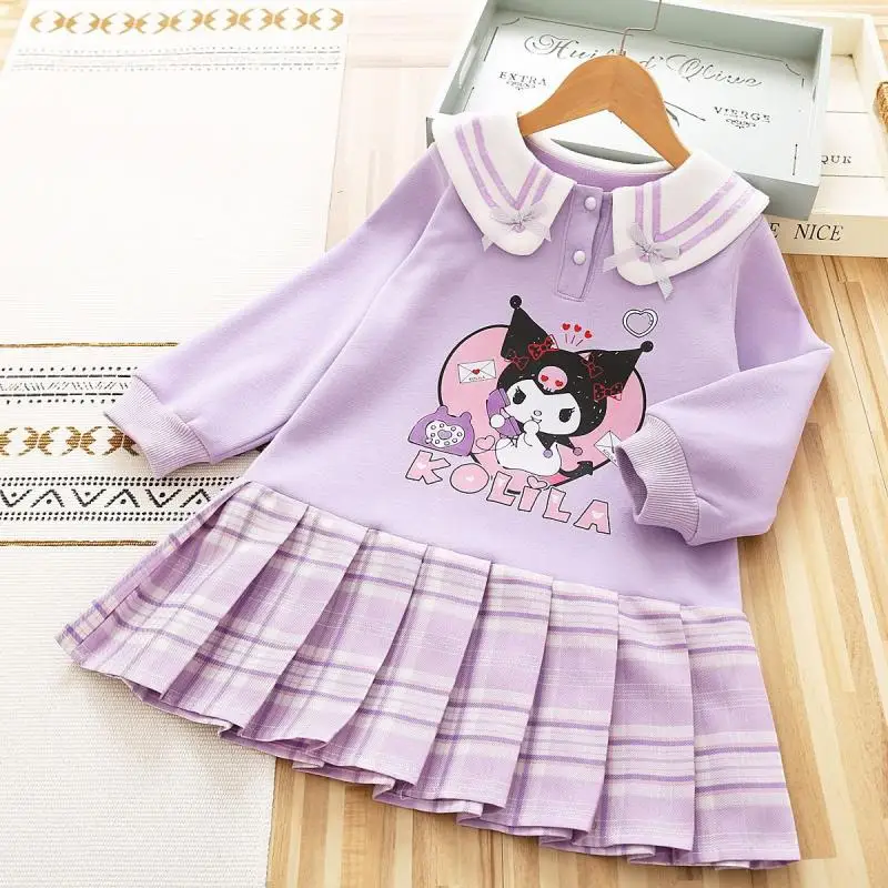 2023 Детский свитшот Sanrio Jk, плиссированная юбка, платье Kuromi My Melody, популярная Милая мультяшная фигурка для девочек в стиле преппи
2023 Детский свитшот Sanrio Jk, плиссированная юбка, платье Kuromi My Melody, популярная Милая мультяшная фигурка для девочек в стиле преппи