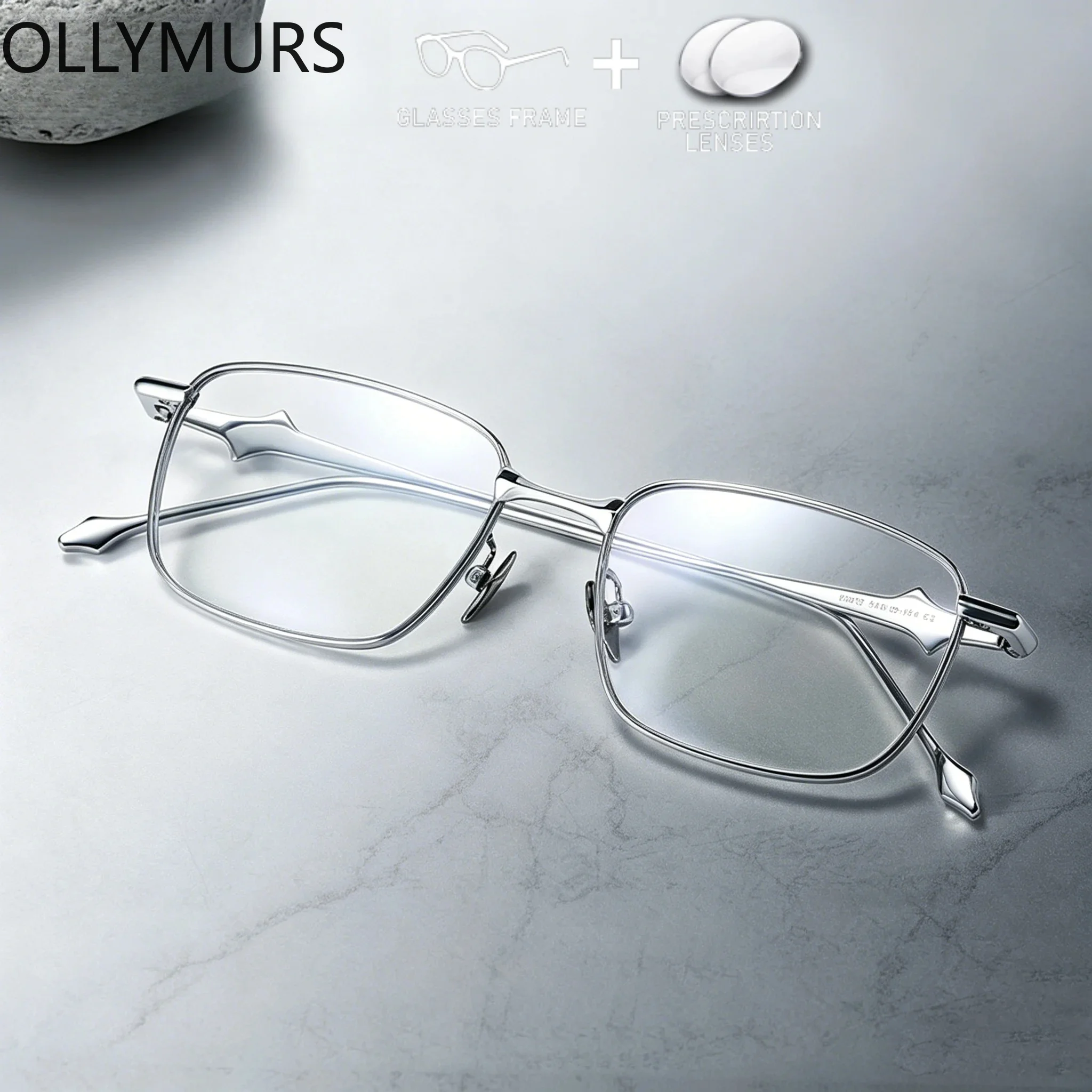 Fashion Pure Titanium Men Women Popular Star Design Square GlassesTrend prescription Glasses Myopia Photochromic Lenses
Fashion Pure Titanium Men Women Popular Star Design Square GlassesTrend prescription Glasses Myopia Photochromic Lenses