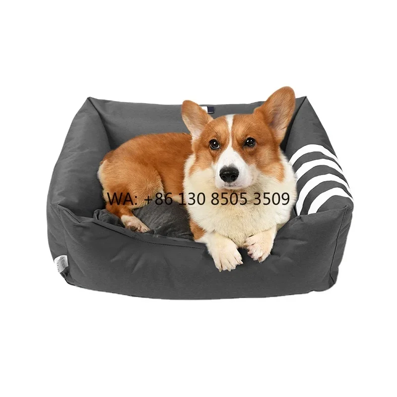 Luxury Cat and Dog Bed High Quality Oxford Cloth with Waterproof Anti-Slip Bottom Solid Pattern Custom Pet Bed
Luxury Cat and Dog Bed High Quality Oxford Cloth with Waterproof Anti-Slip Bottom Solid Pattern Custom Pet Bed
