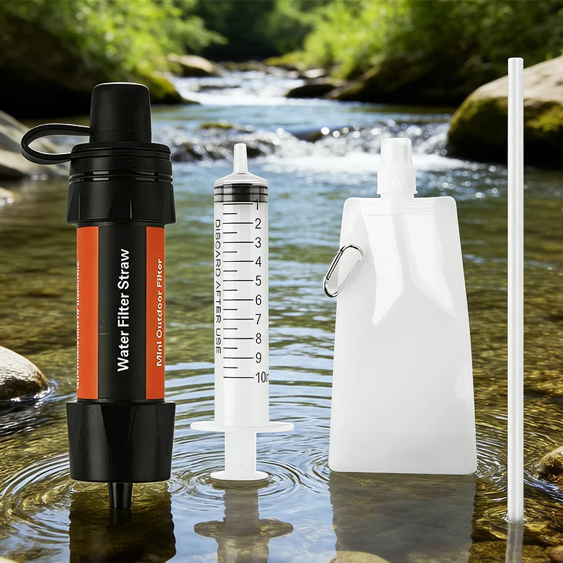 Outdoor Emergency Drinking Water Filter,Essential Water Purifier For Camping and Exploration,Direct Drinking Water For Survival
Outdoor Emergency Drinking Water Filter,Essential Water Purifier For Camping and Exploration,Direct Drinking Water For Survival