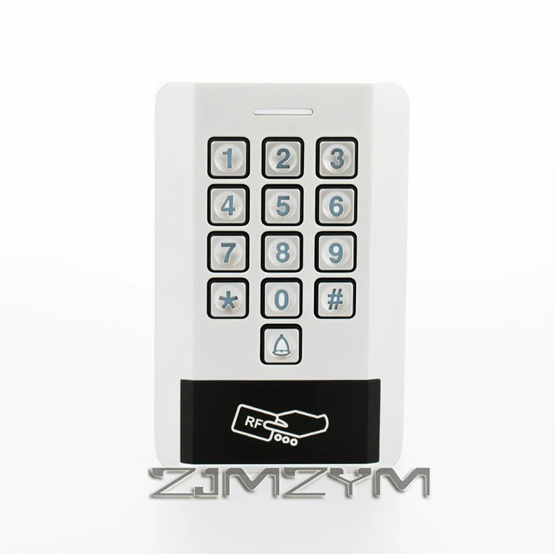 IP67 Waterproof Backlight RFID Metal Dual-Frequency Waterproof Access Control Reader 10000 User 125Khz RFID Password Keypad
IP67 Waterproof Backlight RFID Metal Dual-Frequency Waterproof Access Control Reader 10000 User 125Khz RFID Password Keypad