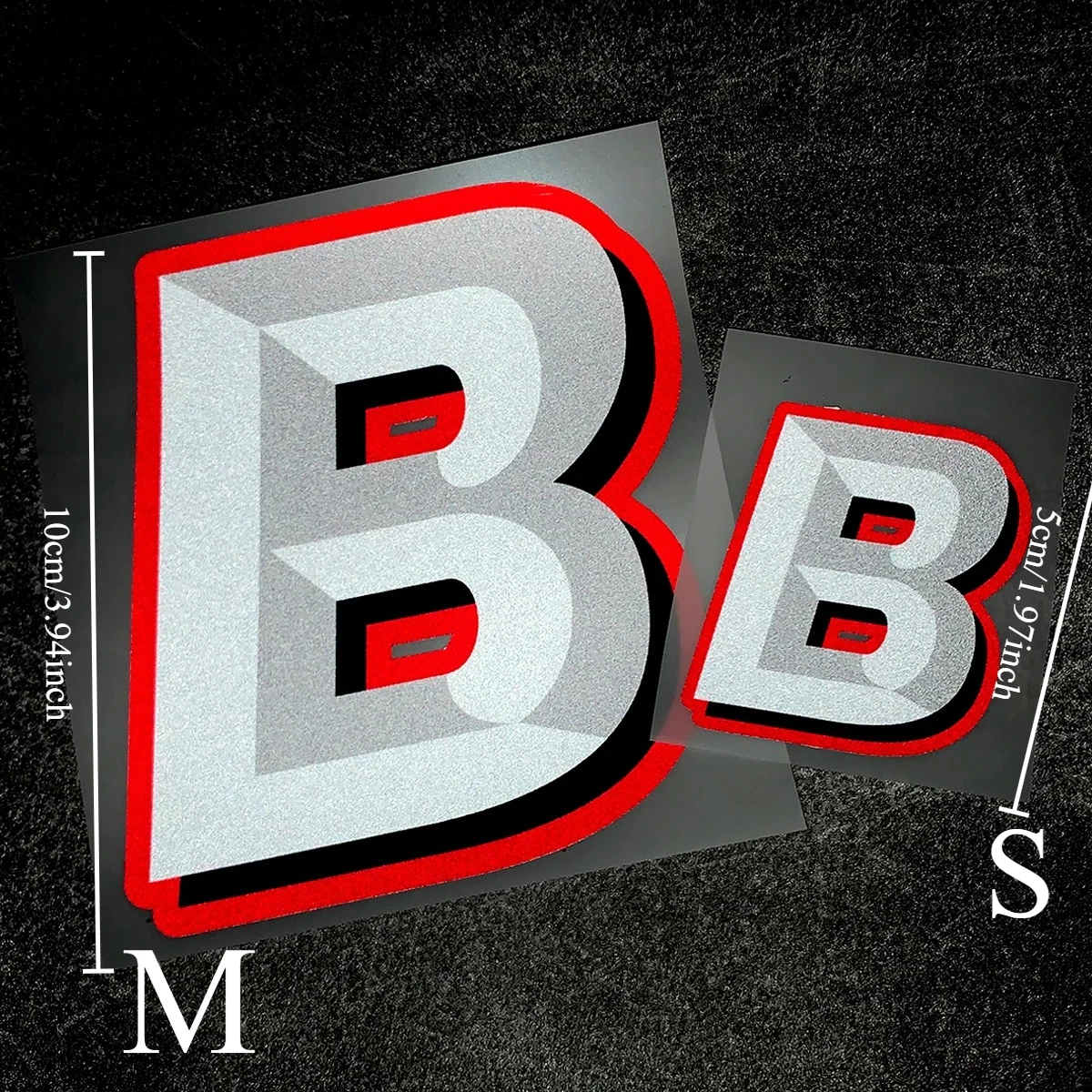 S+M Racing Letter Waterproof Sticker, Red White Black Vinyl Decal for Motorcycle Car Helmet, Cool Modification Decor
S+M Racing Letter Waterproof Sticker, Red White Black Vinyl Decal for Motorcycle Car Helmet, Cool Modification Decor