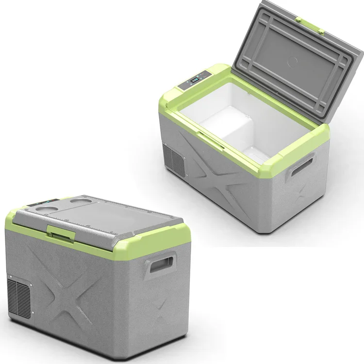 Portable Car Refrigerator by Tesla 24V 12V 220V Compressor Type with Rechargeable Cooling Features Freezers
Portable Car Refrigerator by Tesla 24V 12V 220V Compressor Type with Rechargeable Cooling Features Freezers