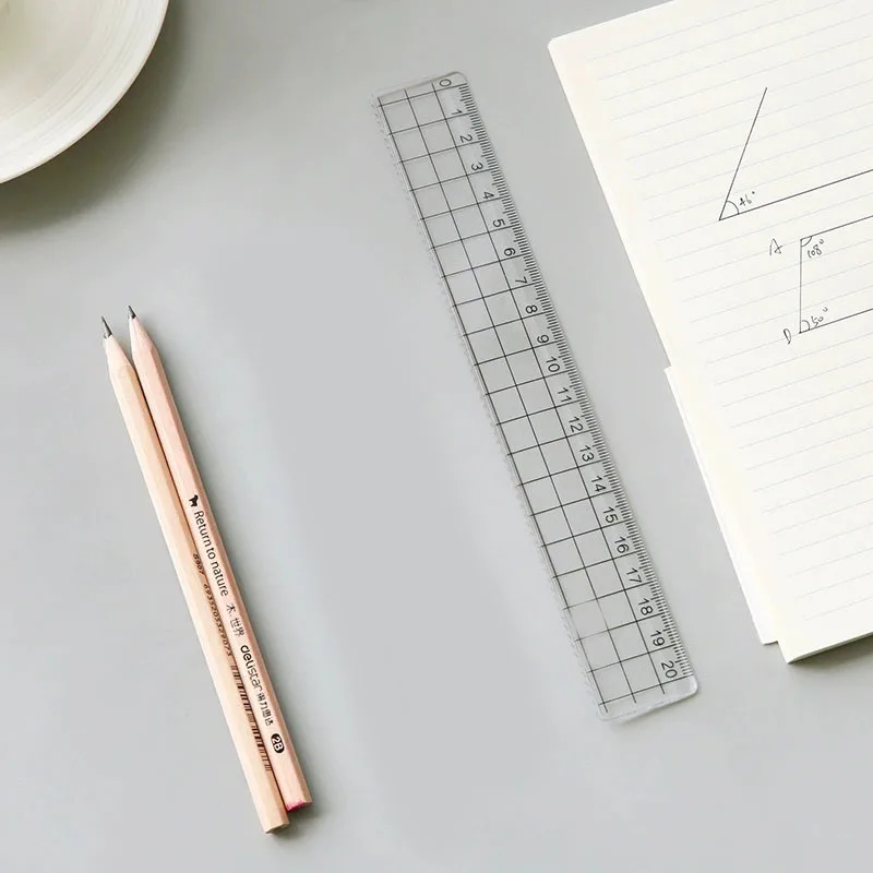 20cm Ruler Transparent Wave Grid Ruler Student Drawing Ruler Measuring Ruler Stationery Scale Ruler Handheld Scale Ruler
20cm Ruler Transparent Wave Grid Ruler Student Drawing Ruler Measuring Ruler Stationery Scale Ruler Handheld Scale Ruler