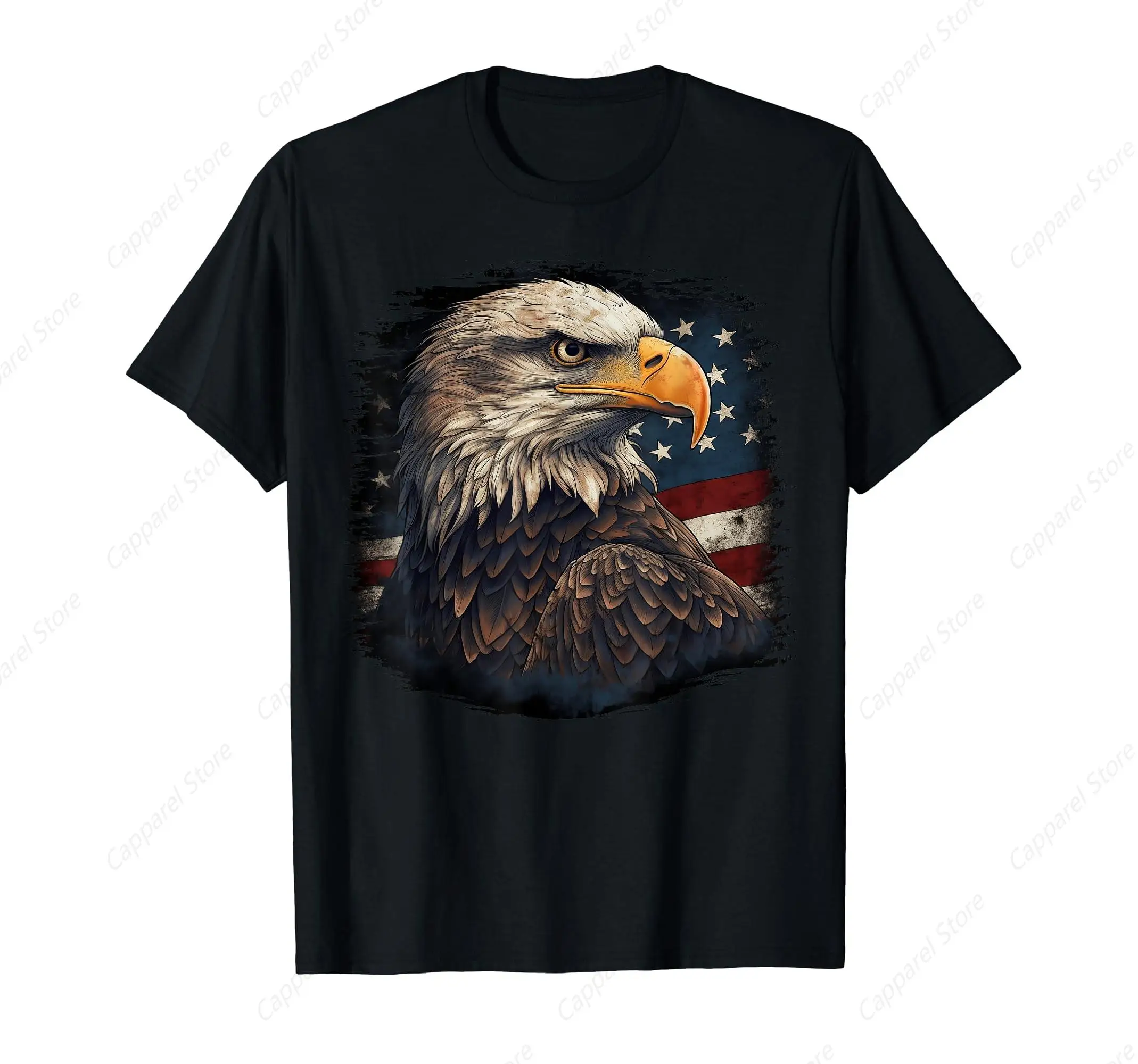 Футболка Bald Eagle с американским флагом США для мужчин и женщин, хлопковая, лето 100%
Футболка Bald Eagle с американским флагом США для мужчин и женщин, хлопковая, лето 100%