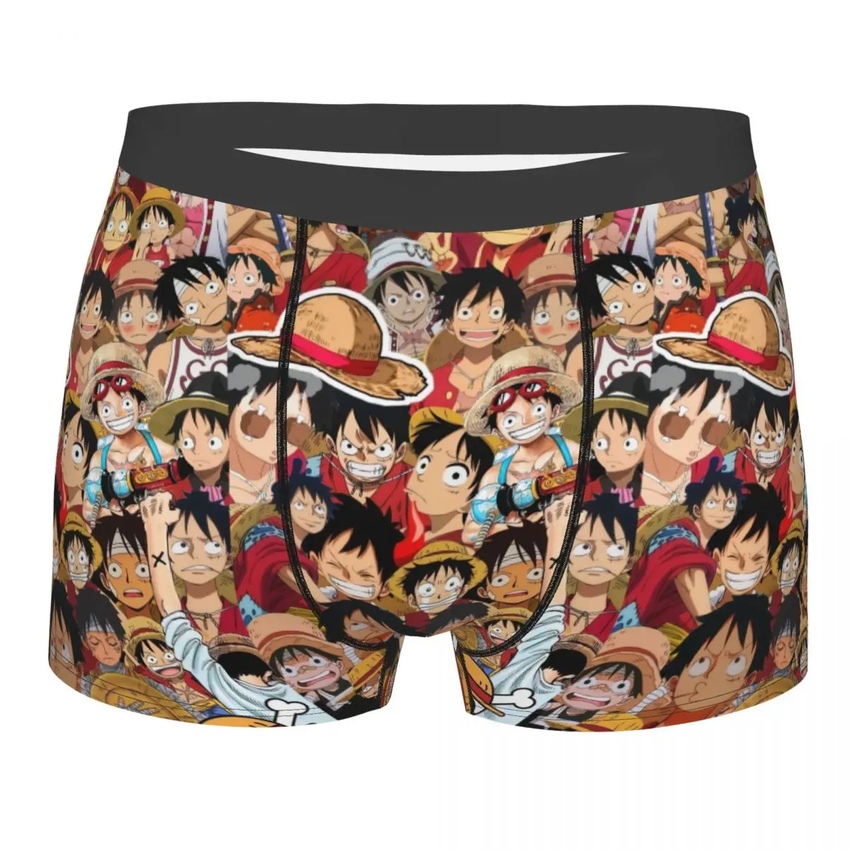One Piece Anime Luffy Men Long Underwear Boxer Shorts Panties Hot Soft Underpants for Male S-XXL
One Piece Anime Luffy Men Long Underwear Boxer Shorts Panties Hot Soft Underpants for Male S-XXL