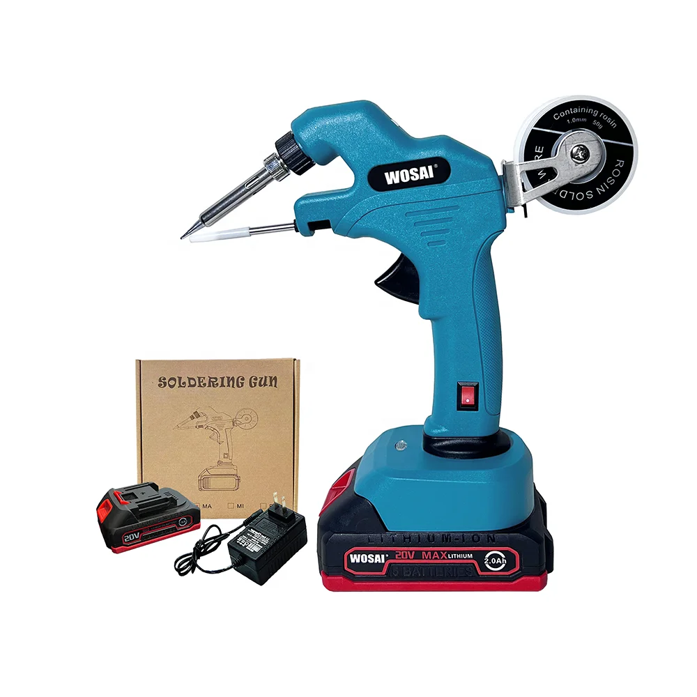 Easy Installation 30 Seconds Warm up Time Portable Hot Air Electric Soldering Iron 20V Soldering Gun
Easy Installation 30 Seconds Warm up Time Portable Hot Air Electric Soldering Iron 20V Soldering Gun
