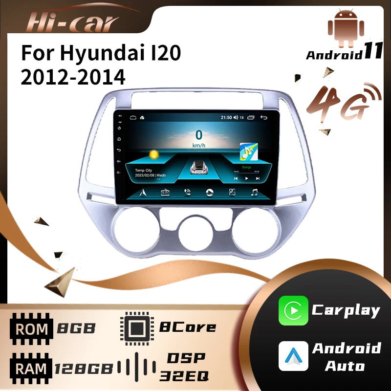 Автомагнитола 2 Din для Hyundai I20 2012-2014, Android, автомобильная стереосистема, Gps-навигация, радио, Автомобильный мультимедийный видеоплеер
Автомагнитола 2 Din для Hyundai I20 2012-2014, Android, автомобильная стереосистема, Gps-навигация, радио, Автомобильный мультимедийный видеоплеер