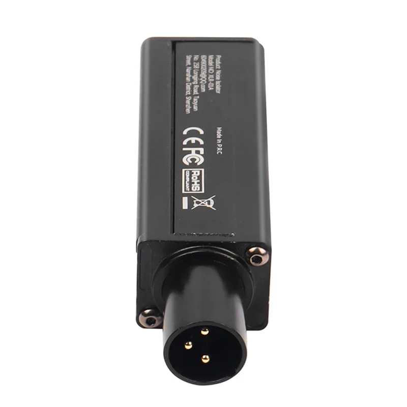 New!3.5Mm To XLR Stereo Audio Isolator Noise Reduction Filter Audio Common Ground Current Sound Elimination Noise Reduction
New!3.5Mm To XLR Stereo Audio Isolator Noise Reduction Filter Audio Common Ground Current Sound Elimination Noise Reduction