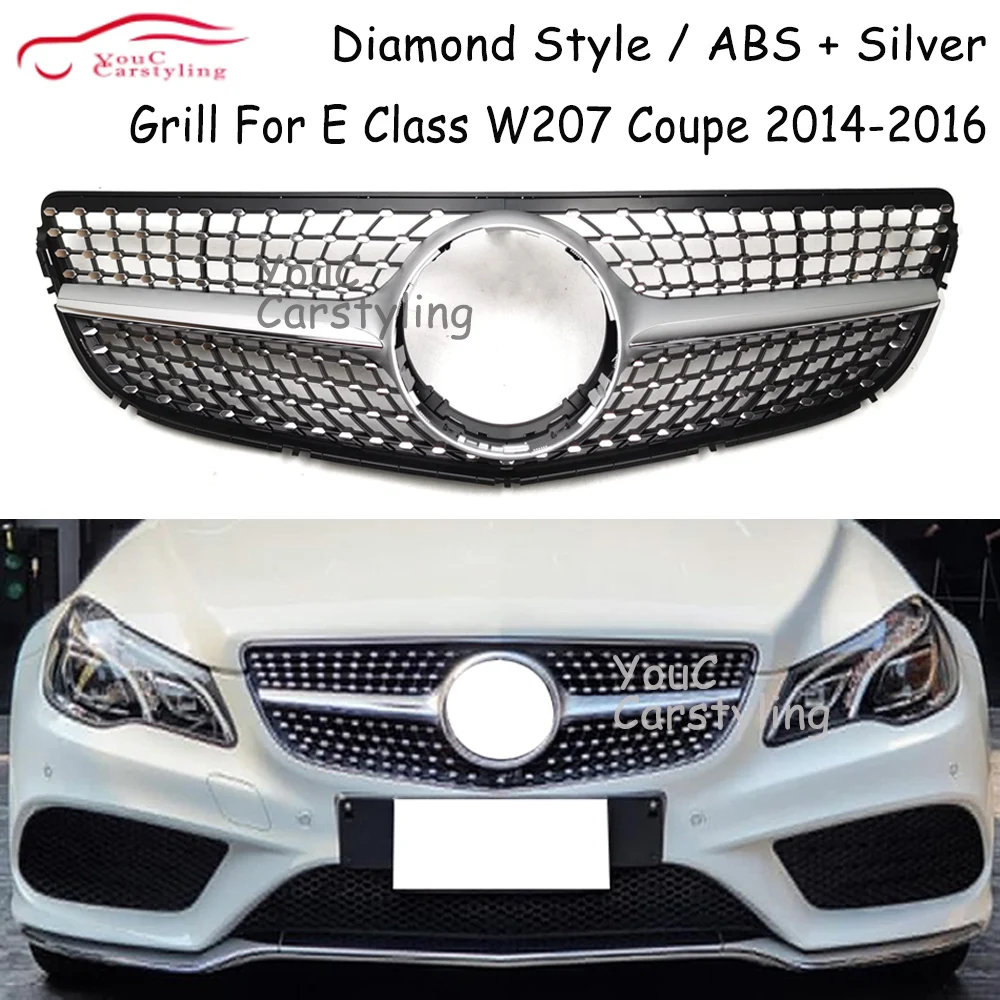W207 Front Bumper Grill Mesh For Mercedes E Class W207 E300 E350 E400 Silver Grills
W207 Front Bumper Grill Mesh For Mercedes E Class W207 E300 E350 E400 Silver Grills
