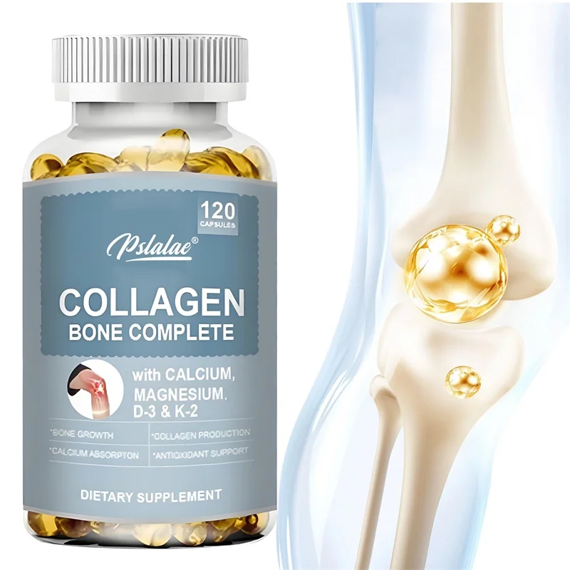 Collagen Bone Complete - Strong Teeth, Strength Joint, Bone, Flexibility, Enhance Nerve, Muscle Function, Relieve Numbness
Collagen Bone Complete - Strong Teeth, Strength Joint, Bone, Flexibility, Enhance Nerve, Muscle Function, Relieve Numbness