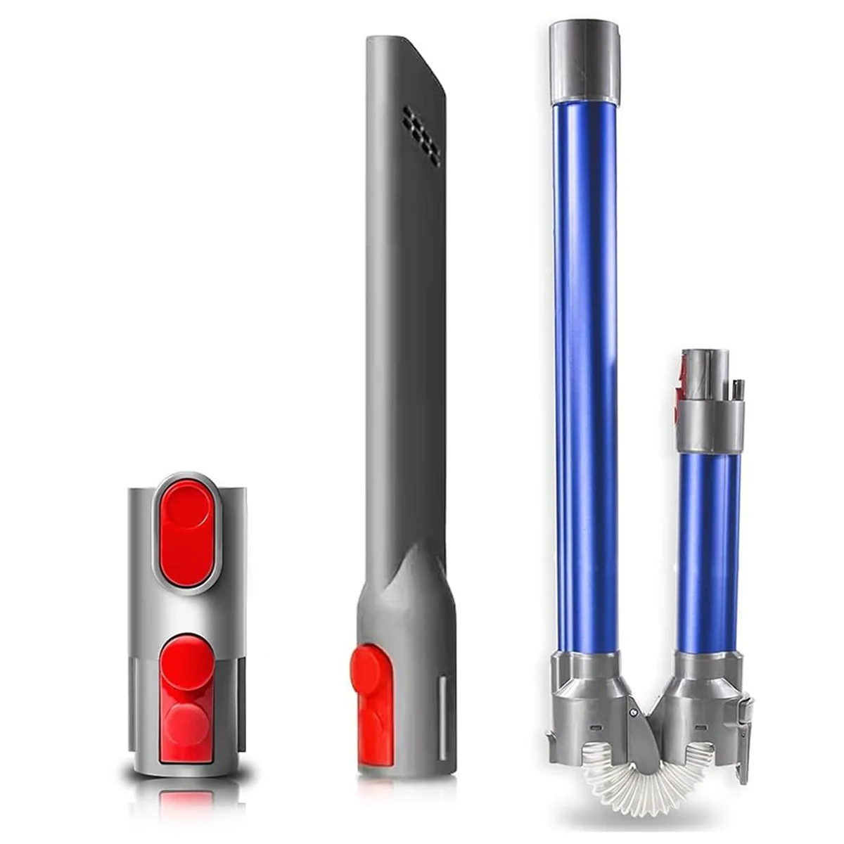 Удлинительная трубка для пылесоса Dyson V7 V8 V10 V11 V15, сменная ручка для Dyson с адаптером и щелевым инструментом
Удлинительная трубка для пылесоса Dyson V7 V8 V10 V11 V15, сменная ручка для Dyson с адаптером и щелевым инструментом