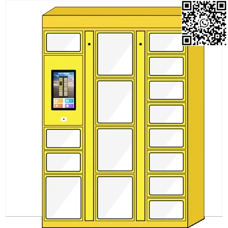 Customized Best Seller Food Locker Double Sided Opening 15.6 Inch Touch Screen Electronic Lock Floor Mount 24 7 Self Service
Customized Best Seller Food Locker Double Sided Opening 15.6 Inch Touch Screen Electronic Lock Floor Mount 24 7 Self Service