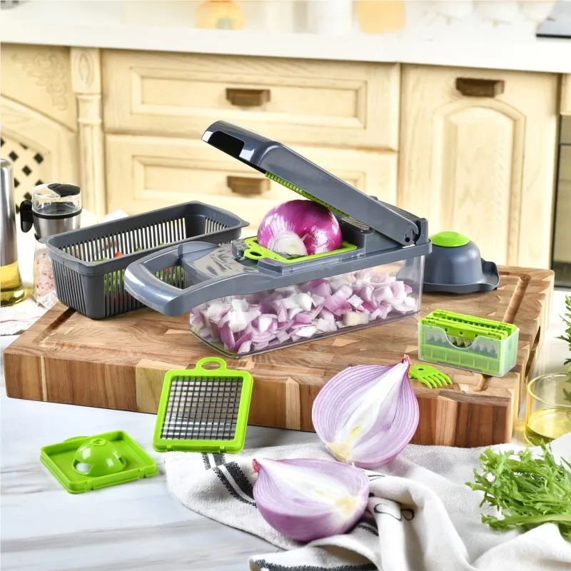 Multifunctional Vegetable Of 16~26 Pieces Set Food Vegetable And Fruit Slicer Grater Kitchen Household Accessories Small Tools
Multifunctional Vegetable Of 16~26 Pieces Set Food Vegetable And Fruit Slicer Grater Kitchen Household Accessories Small Tools