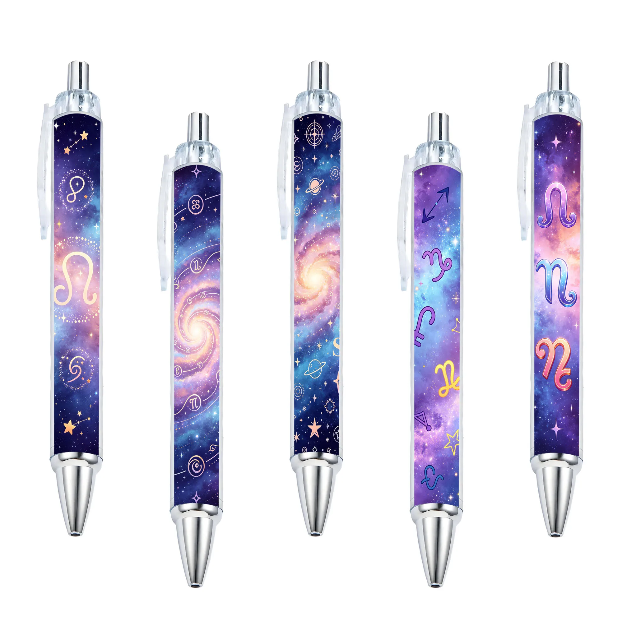 10pcs Constellation Starry Sky Theme Press Ballpoint Pen Pattern Randomly Open School Season Daily Writing Ballpoint Pen
10pcs Constellation Starry Sky Theme Press Ballpoint Pen Pattern Randomly Open School Season Daily Writing Ballpoint Pen