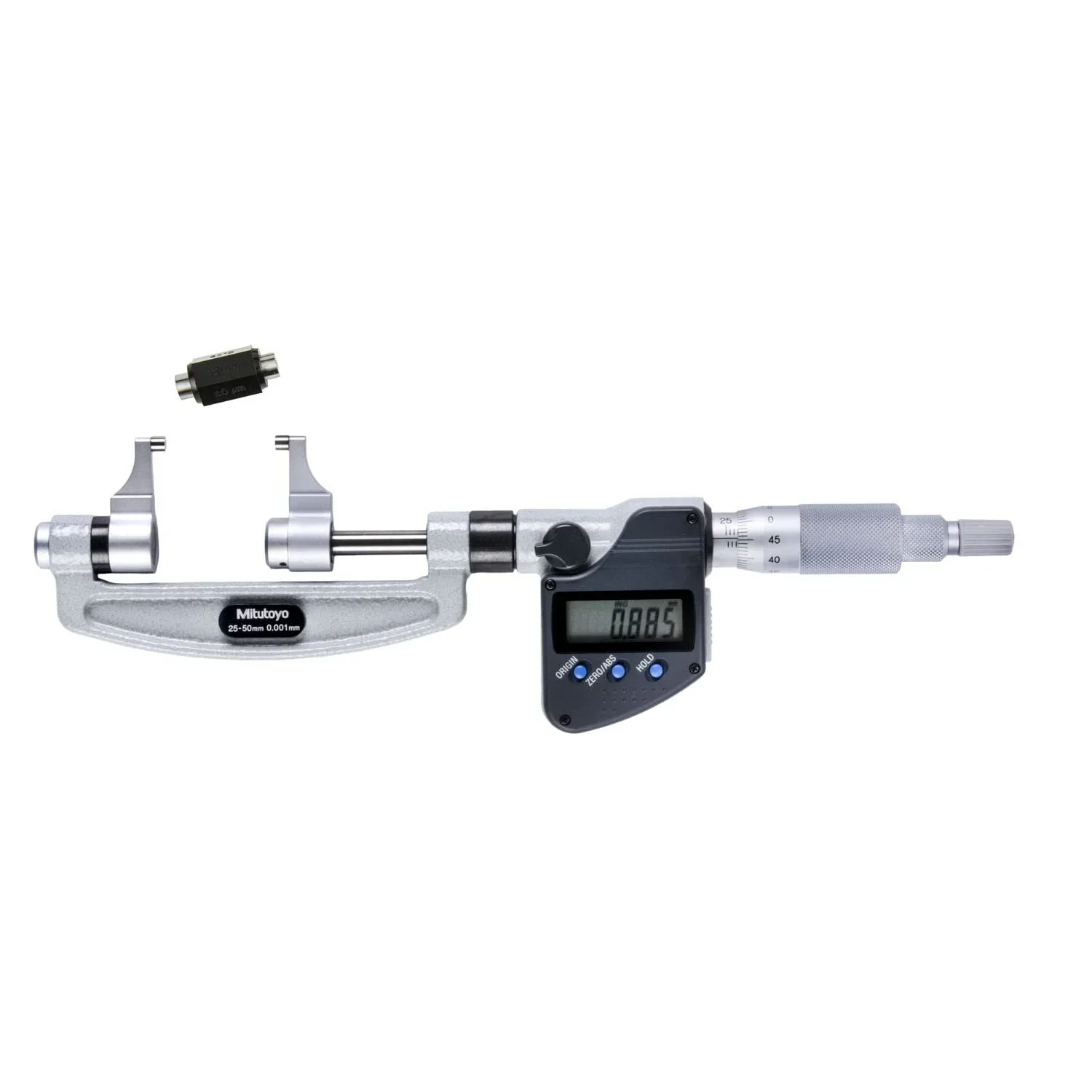 Original Mitutoyo 343-251-30 OMP-50MX measuring range 25-50mm digital Caliper-type Micrometers
Original Mitutoyo 343-251-30 OMP-50MX measuring range 25-50mm digital Caliper-type Micrometers