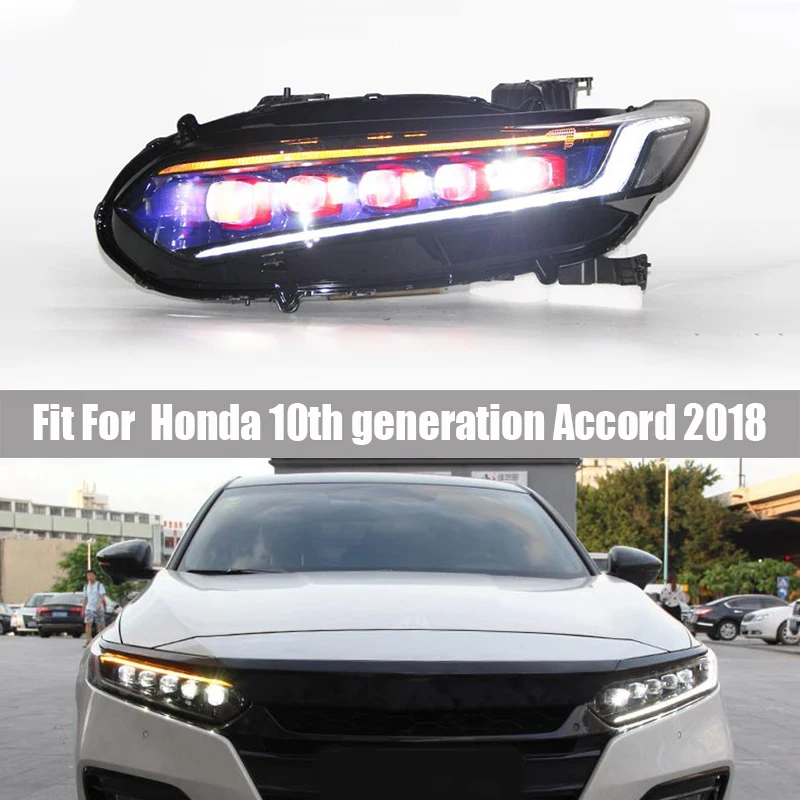 Headlight Assembly Is Suitable for Honda 10th Generation Accord Modified LED Ten Lens A Touch of Blue Daylight Lamp
Headlight Assembly Is Suitable for Honda 10th Generation Accord Modified LED Ten Lens A Touch of Blue Daylight Lamp