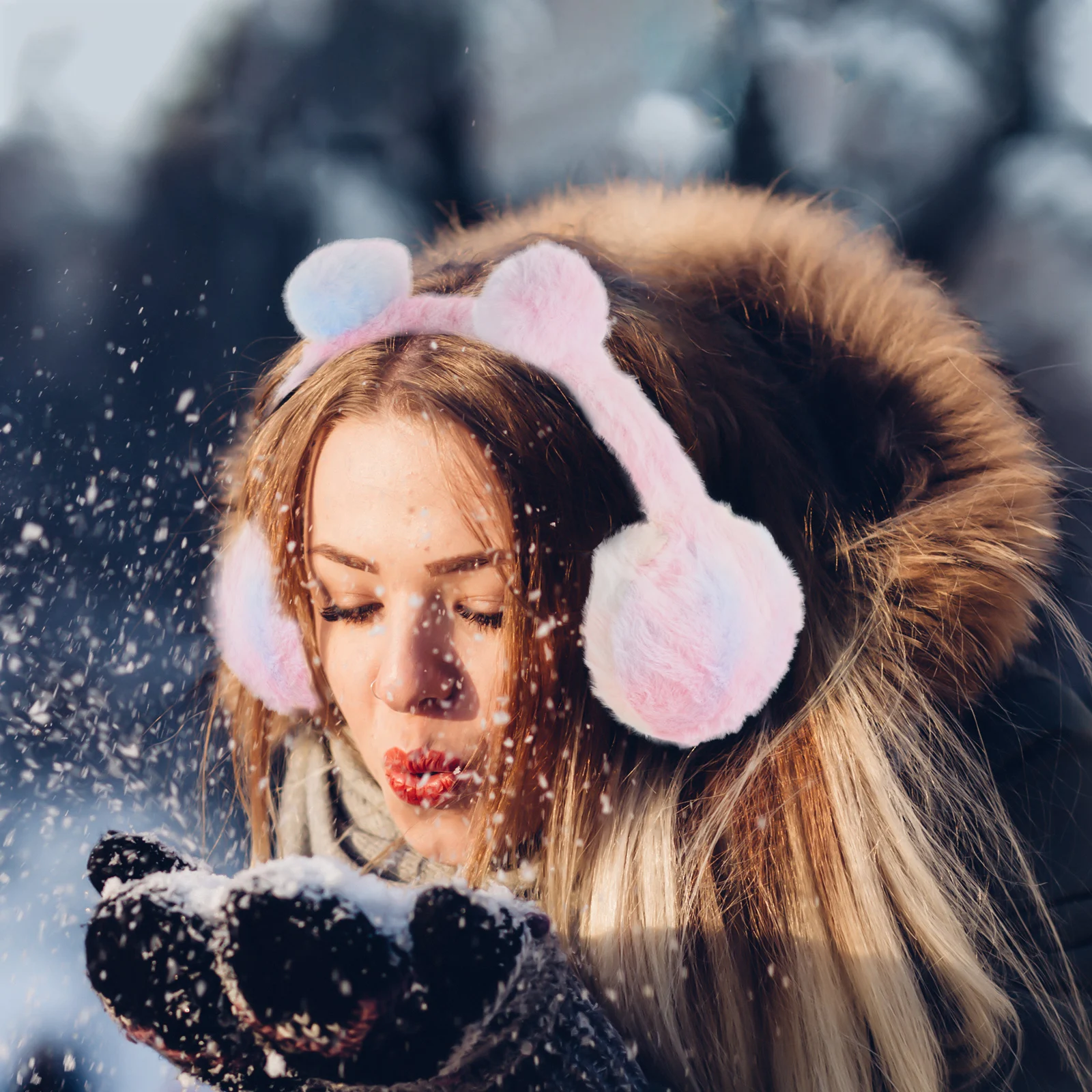Earmuffs Winter Protection Outdoor Ear Warmer Windproof Cover Comfortable Anti Slip Design Super Texture Fit Head Lovely
Earmuffs Winter Protection Outdoor Ear Warmer Windproof Cover Comfortable Anti Slip Design Super Texture Fit Head Lovely