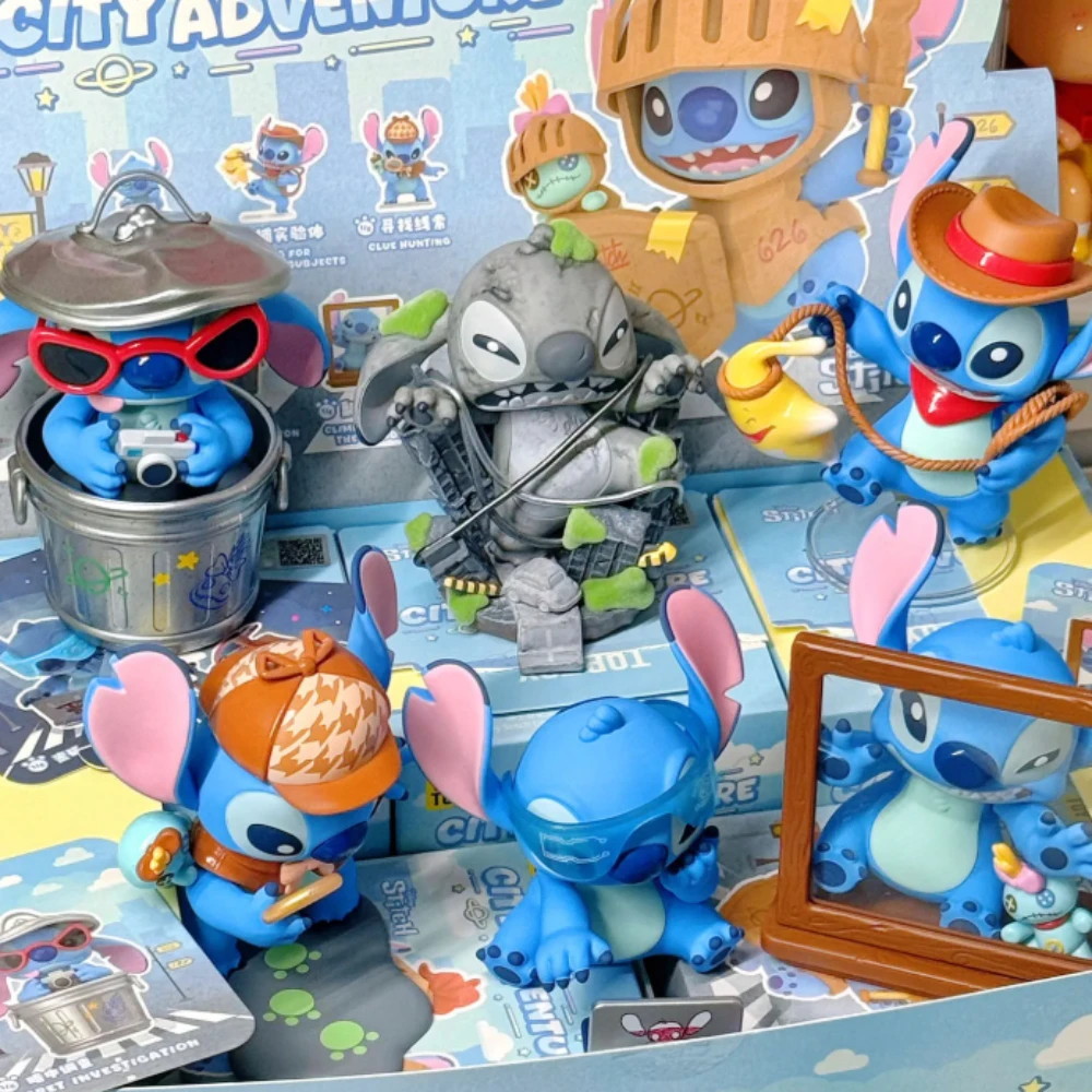 Stitch City Adventure Series Blind Box Cute Stitch Фигурка Mystery Box Аниме Кукла Kawaii Коллекция Модель Сумка-сюрприз Игрушка
Stitch City Adventure Series Blind Box Cute Stitch Фигурка Mystery Box Аниме Кукла Kawaii Коллекция Модель Сумка-сюрприз Игрушка