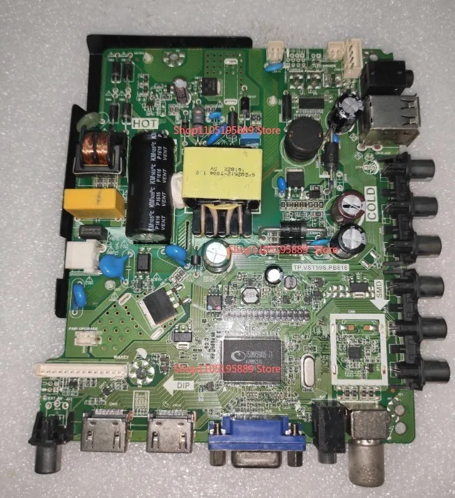 TP.VST59S.PB816 Three in one TV motherboard dual HD multi language test is good Taking physical photos
TP.VST59S.PB816 Three in one TV motherboard dual HD multi language test is good Taking physical photos