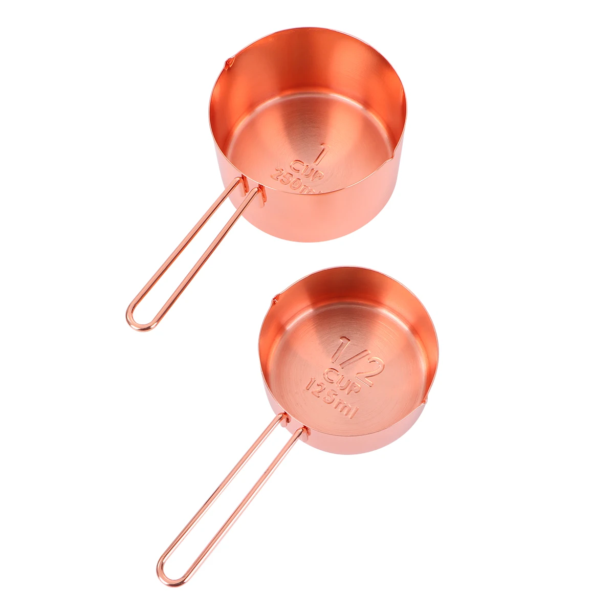 4pcs Rose Gold Measuring Spoon Set Rustproof Stainless Steel Detachable Design Accurate Measurement Kitchen Tools
4pcs Rose Gold Measuring Spoon Set Rustproof Stainless Steel Detachable Design Accurate Measurement Kitchen Tools