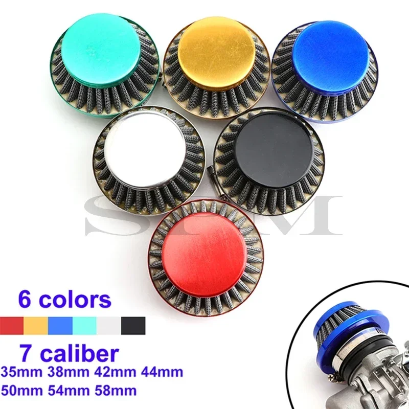 44mm 50mm 54mm 58mm Air Filter Clearner For Gas Motorized Bicycle Push Mini Moto Pocket Bike ATV Quad 4 Wheeler Motorcycle parts
44mm 50mm 54mm 58mm Air Filter Clearner For Gas Motorized Bicycle Push Mini Moto Pocket Bike ATV Quad 4 Wheeler Motorcycle parts