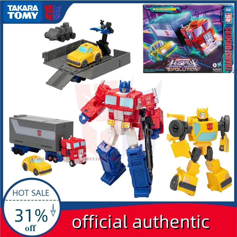 Spot Transformers G Heritage HP cr Class Optimus Prime&Bumblebee Anime Characters Figures Models Toys Promotion Gifts Collection
Spot Transformers G Heritage HP cr Class Optimus Prime&Bumblebee Anime Characters Figures Models Toys Promotion Gifts Collection