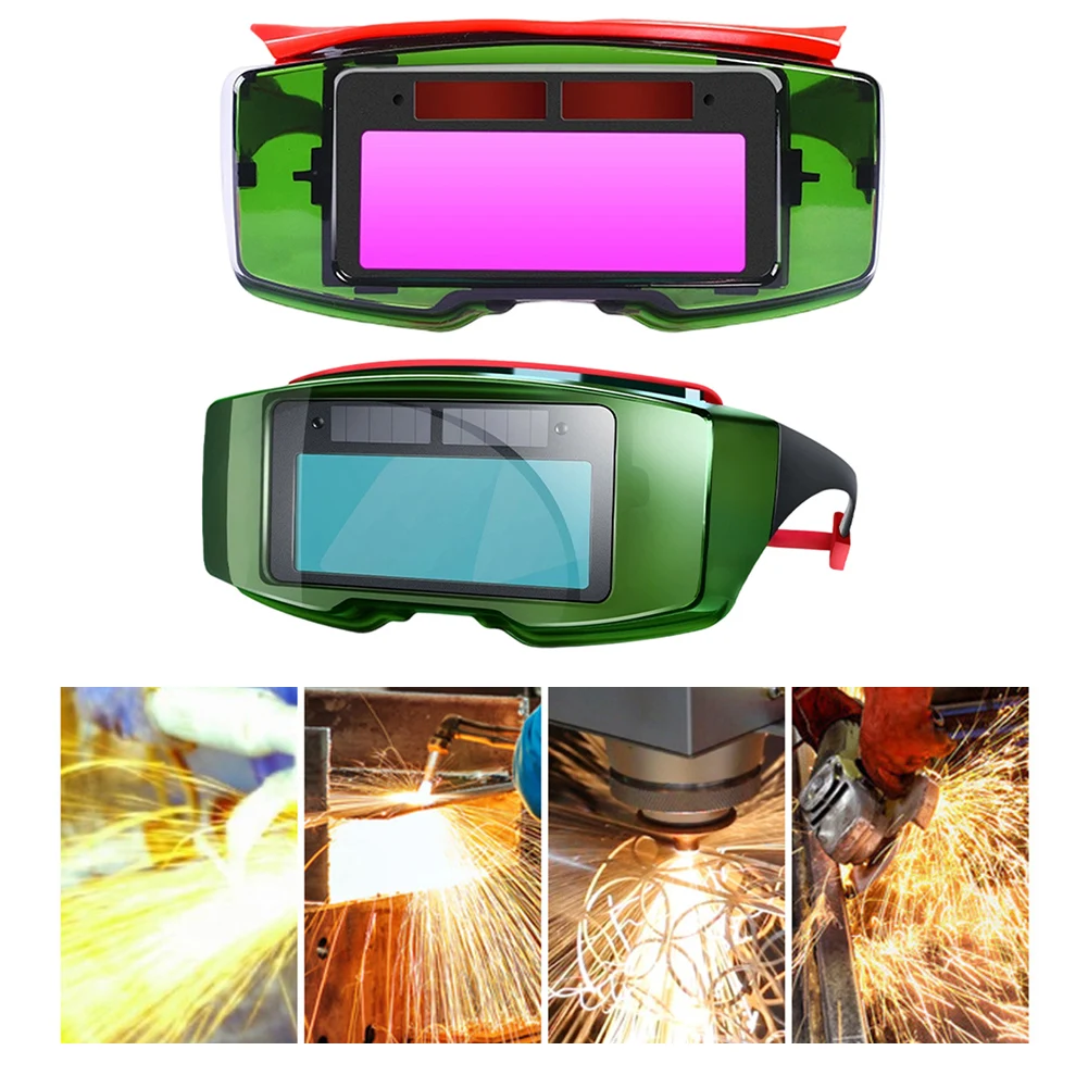 1-Pack Splash-Proof Auto-Darkening Welding Helmet For Welders, Professional Welding Goggless For TIG For MIG For MMA Welding
1-Pack Splash-Proof Auto-Darkening Welding Helmet For Welders, Professional Welding Goggless For TIG For MIG For MMA Welding