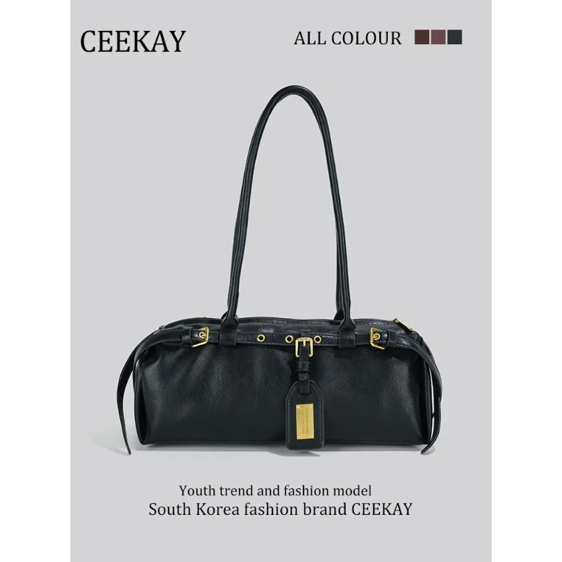 2026 New CEEKAY Vintage Long Shoulder Bag, Retro Underarm Bag with Gold Lock & Tag Decor, Cool Hand Bag for Women Handbag
2026 New CEEKAY Vintage Long Shoulder Bag, Retro Underarm Bag with Gold Lock & Tag Decor, Cool Hand Bag for Women Handbag