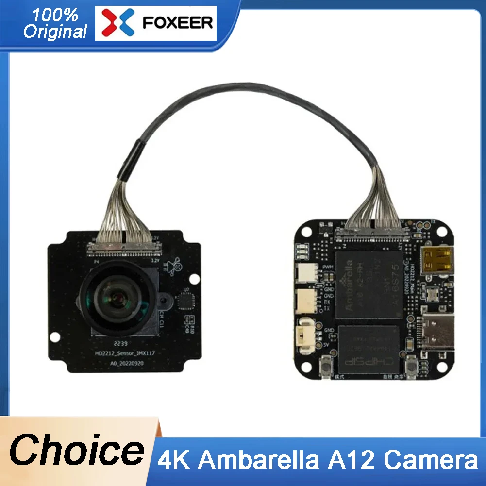 Экшн-камера Foxeer 4K с БПЛА Ambarella A12, ШИМ, пульт дистанционного управления, Wi-Fi, без искажений, ТВ-выход, Micro HDMI для FPV Herelink 
Экшн-камера Foxeer 4K с БПЛА Ambarella A12, ШИМ, пульт дистанционного управления, Wi-Fi, без искажений, ТВ-выход, Micro HDMI для FPV Herelink