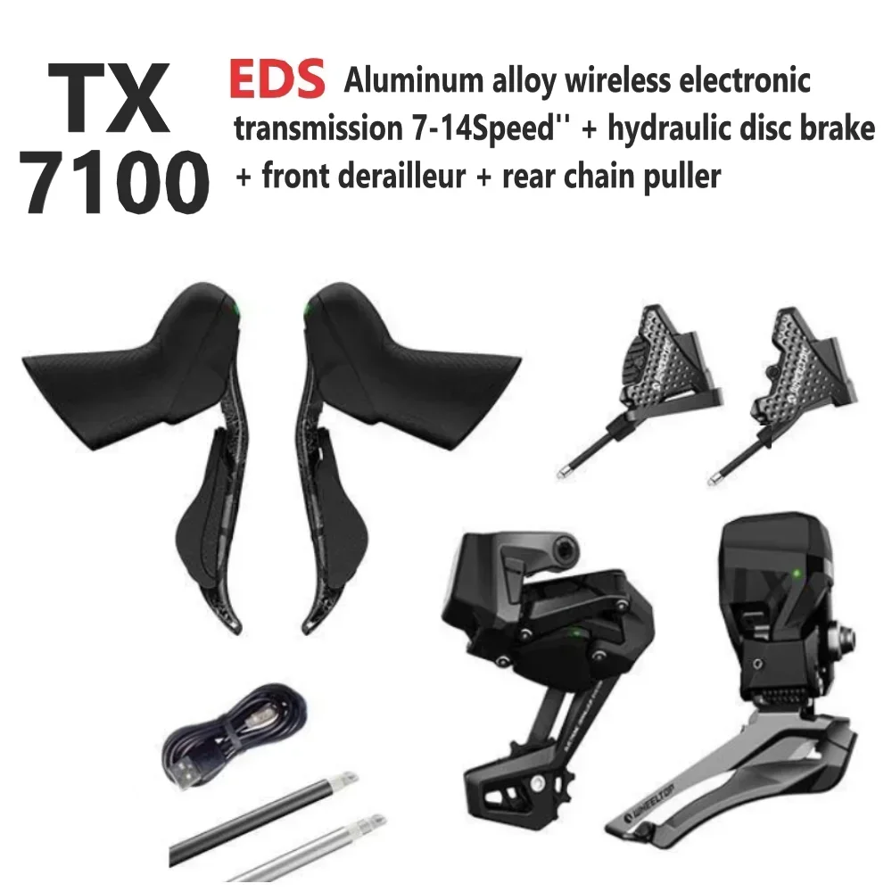 EDS TX7000 7-14s шоссейный велосипед из углеродного волокна, беспроводной электронный переключатель + гидравлический дисковый тормоз + съемник передней цепи + съемник задней цепи
EDS TX7000 7-14s шоссейный велосипед из углеродного волокна, беспроводной электронный переключатель + гидравлический дисковый тормоз + съемник передней цепи + съемник задней цепи