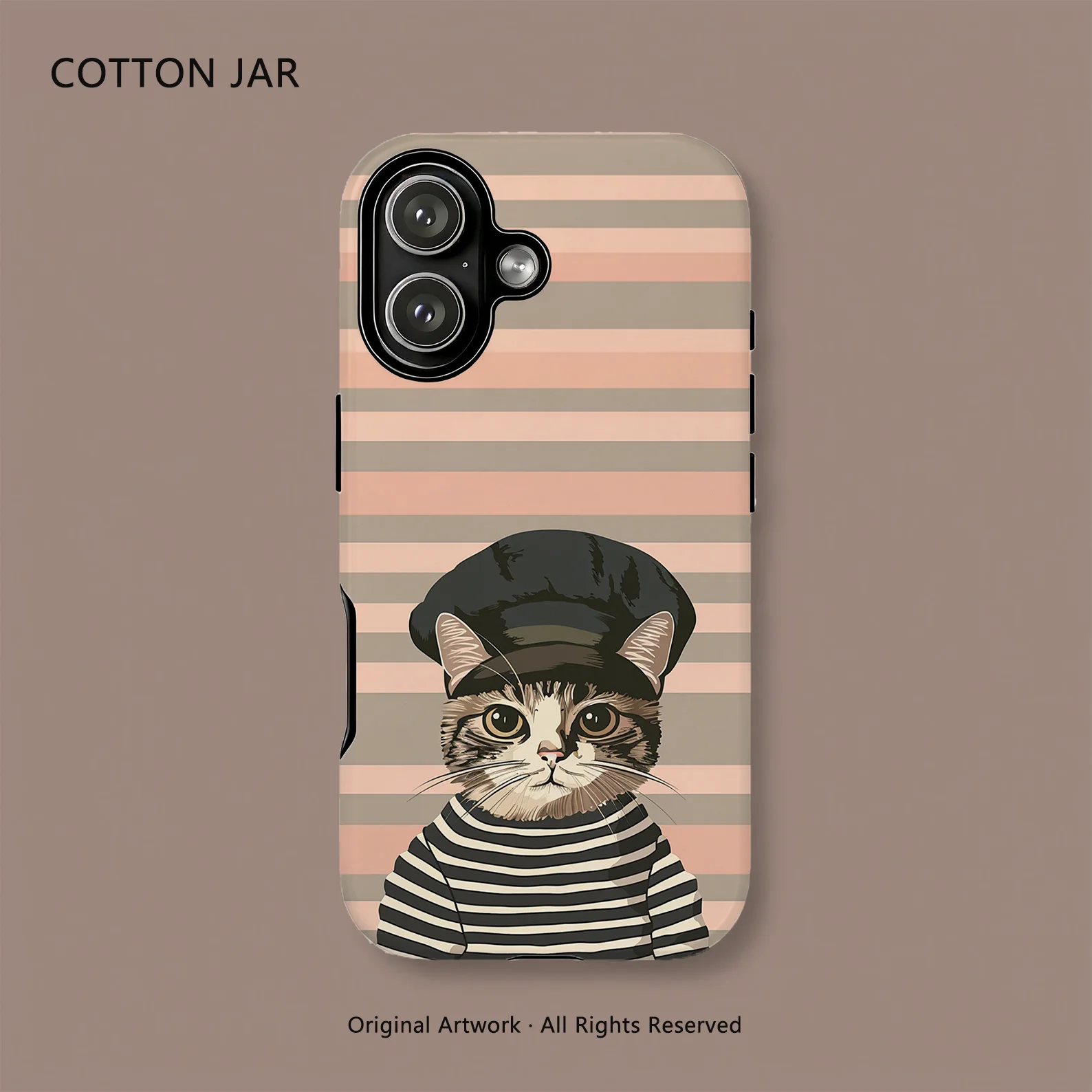 Aesthetic French Beret Cat Retro Phone Case For iPhone 17 16 Pro Max 15 14 13 12 Plus Dual Layer Hard Cover Funny
Aesthetic French Beret Cat Retro Phone Case For iPhone 17 16 Pro Max 15 14 13 12 Plus Dual Layer Hard Cover Funny