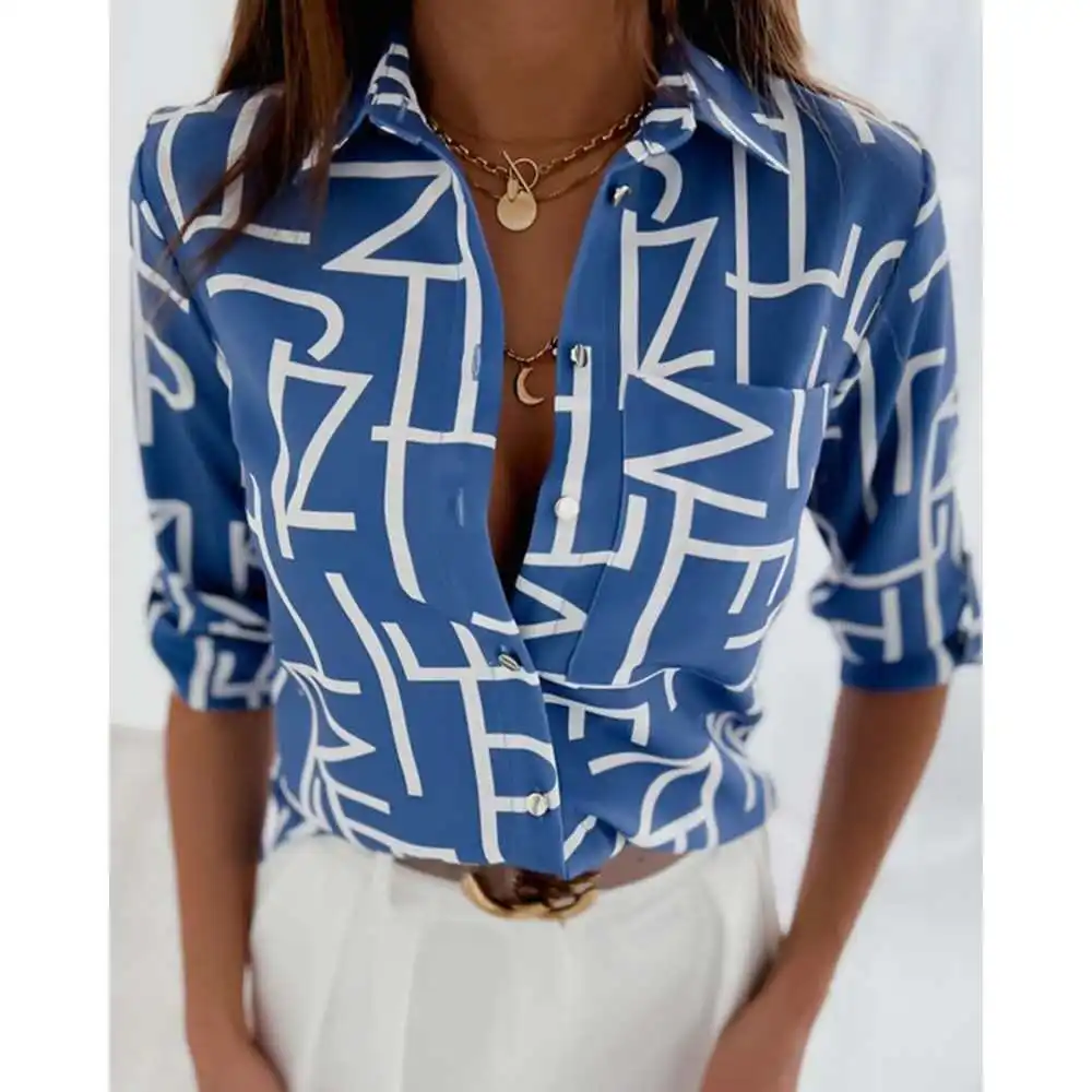 Sli Printed V-Ne Long Sve Women's irt Floral Design Slim Fit Cotton Polyester Blend Warmth Comfortable Faionable
Sli Printed V-Ne Long Sve Women's irt Floral Design Slim Fit Cotton Polyester Blend Warmth Comfortable Faionable