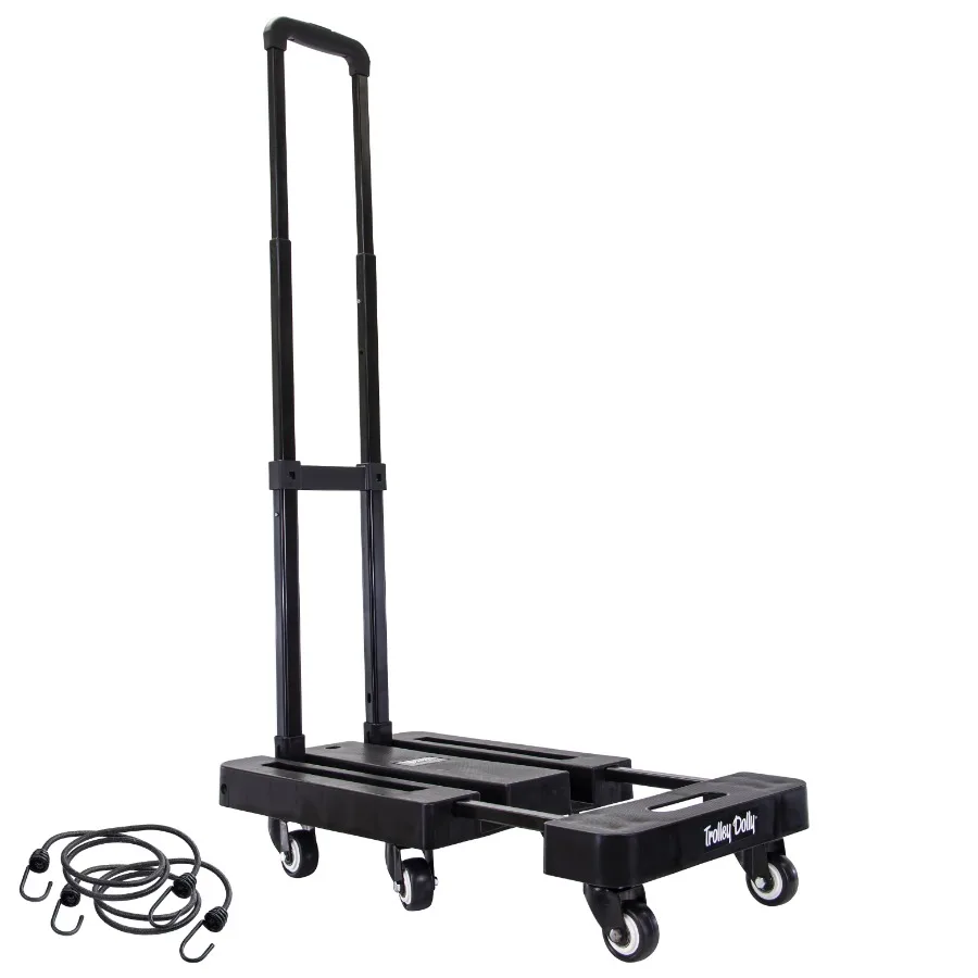 6wheel Trolley Dolly Platform Cart with Folding Design for Heavyduty Moving Telescoping Handle for Adjustable Height Expandable
6wheel Trolley Dolly Platform Cart with Folding Design for Heavyduty Moving Telescoping Handle for Adjustable Height Expandable